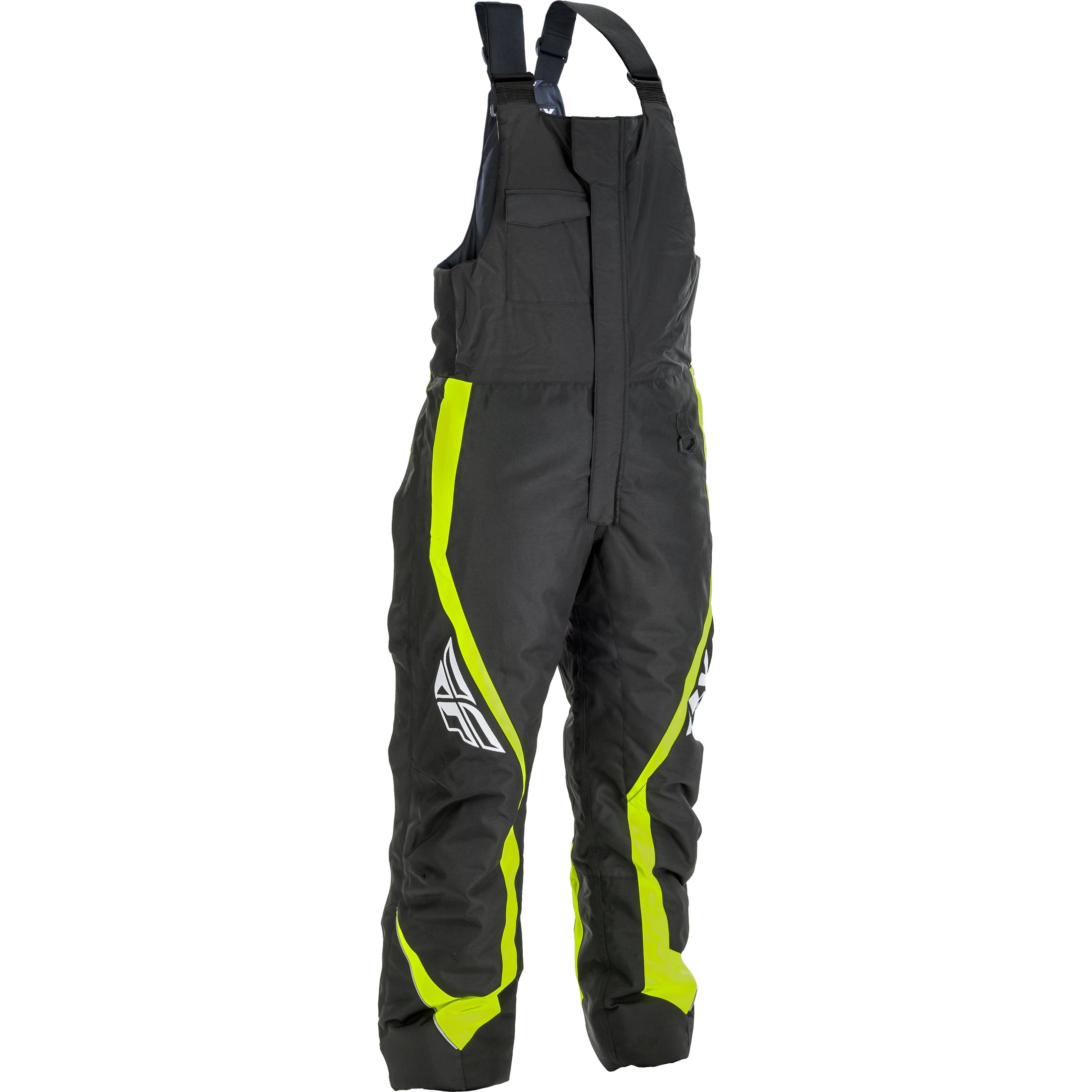 FLY RACING OUTPOST BIB BLACK/HI-VIS MD