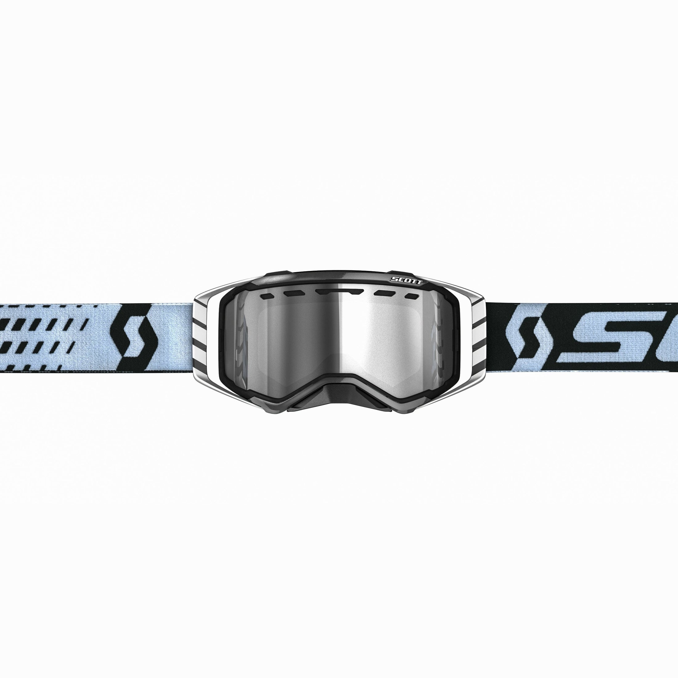 SCOTT PROSPECT GOGGLE ENDURO BLK/WHT LIGHT SENSITIVE GREY