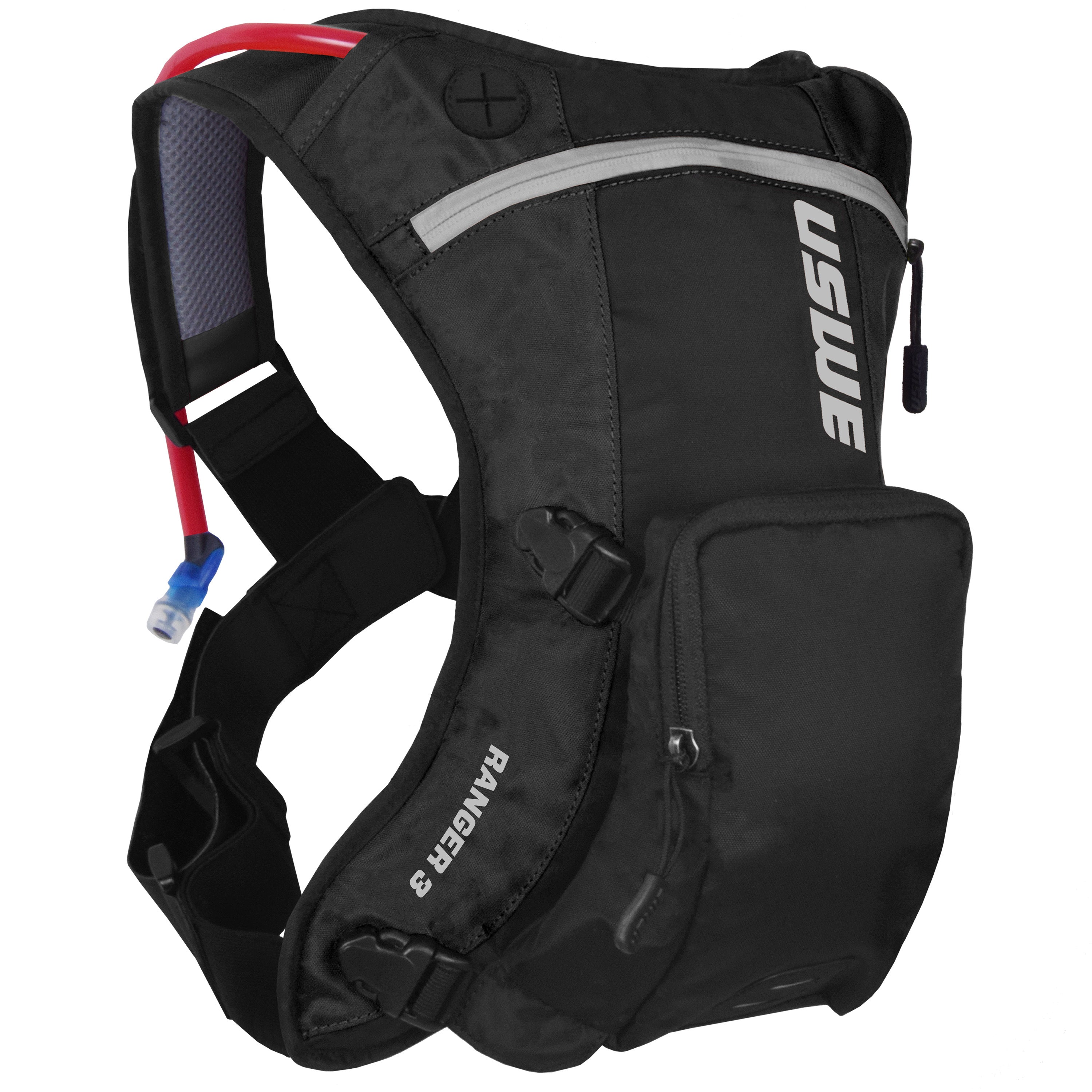 USWE RANGER 3 HYDRATION SYSTEM BLACK/BLACK 2.0L