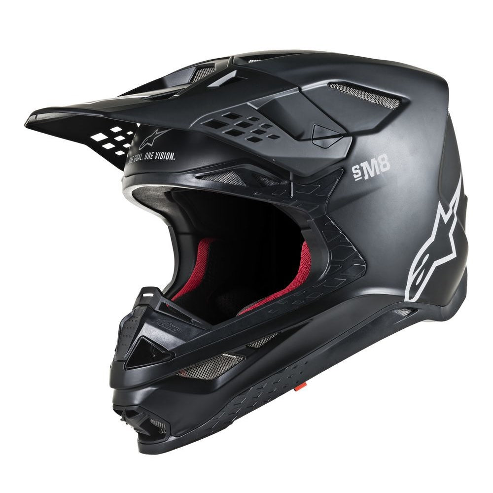 ALPINESTARS S.TECH S-M8 HELMET MATTE BLACK LG