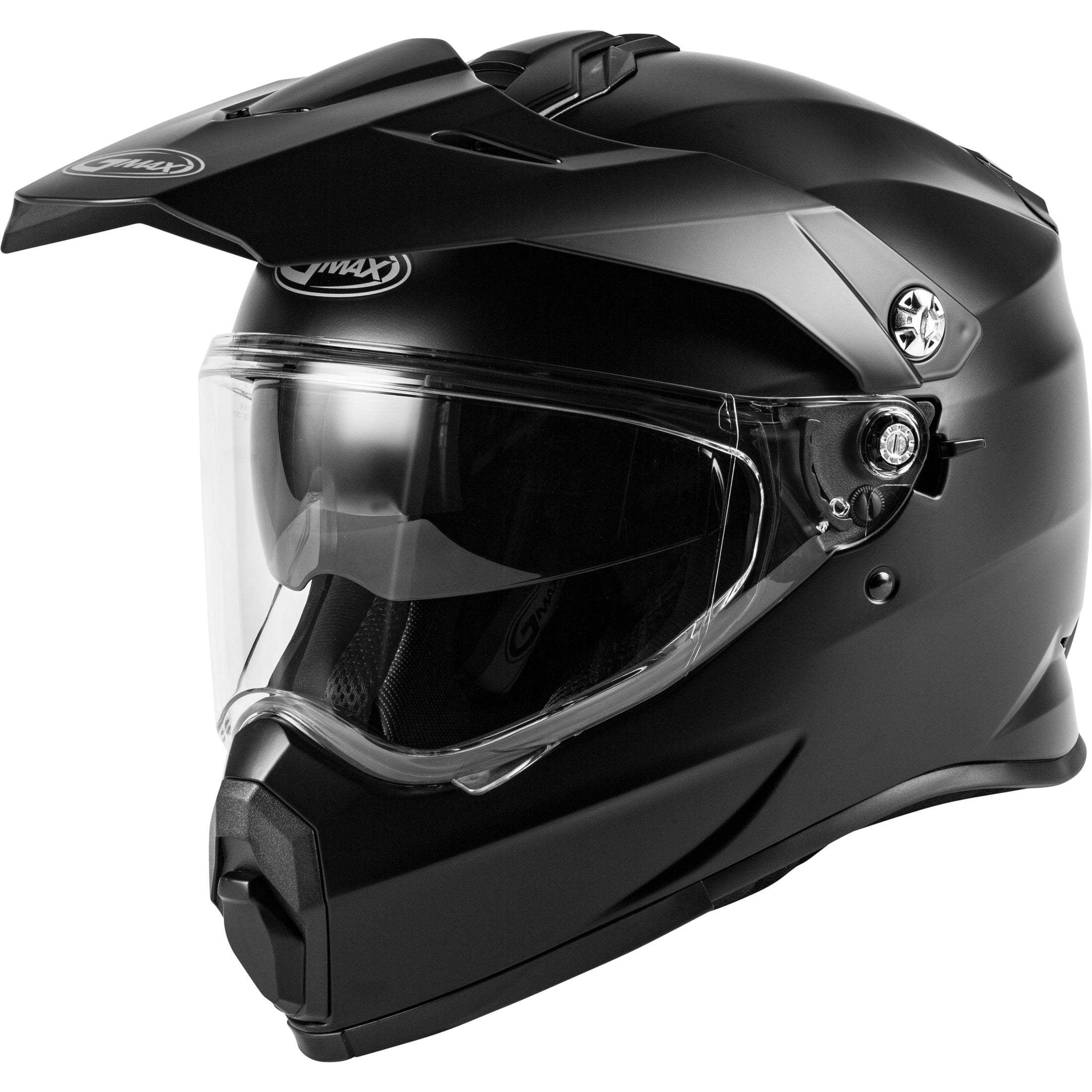 GMAX YOUTH AT-21Y ADVENTURE HELMET MATTE BLACK YM