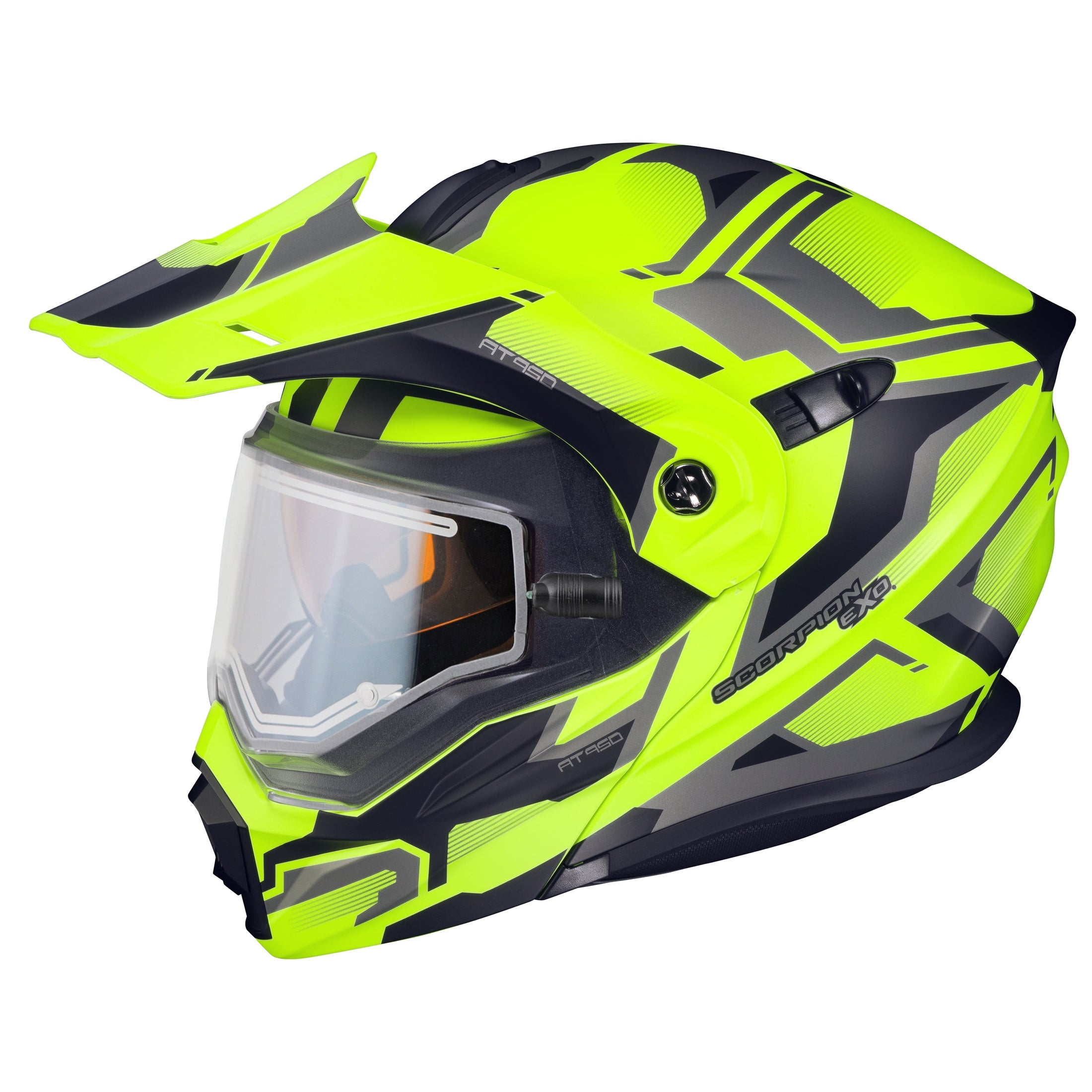 SCORPION EXO EXO-AT950 COLD WEATHER HELMET ELLWOOD HI-VIS MD (ELECTRIC)
