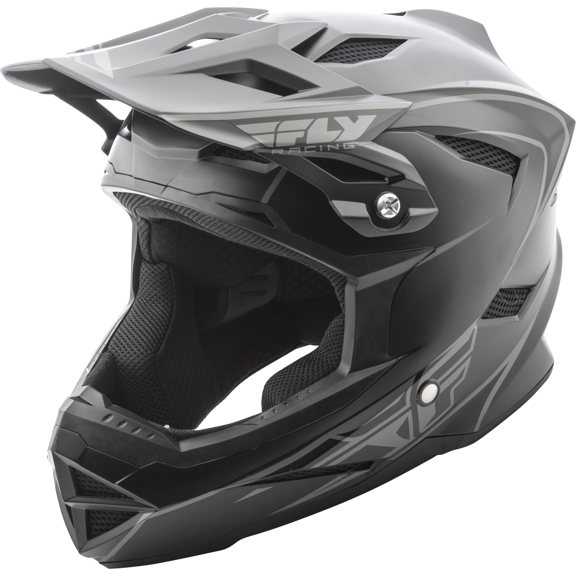 FLY RACING DEFAULT HELMET MATTE BLACK L