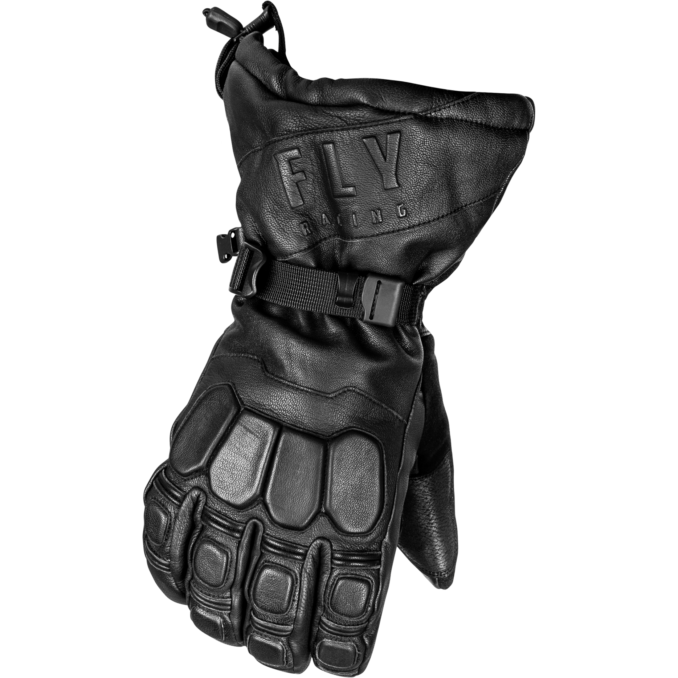 FLY RACING GLACIER GLOVES BLACK SM