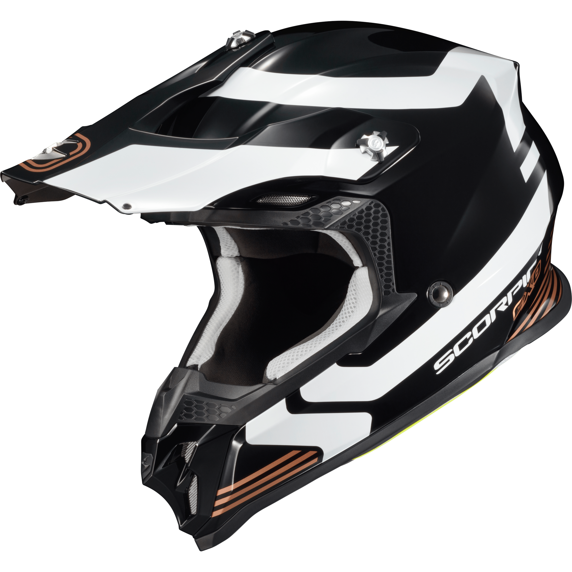 SCORPION EXO VX-16 OFF-ROAD HELMET FORMAT GOLD SM