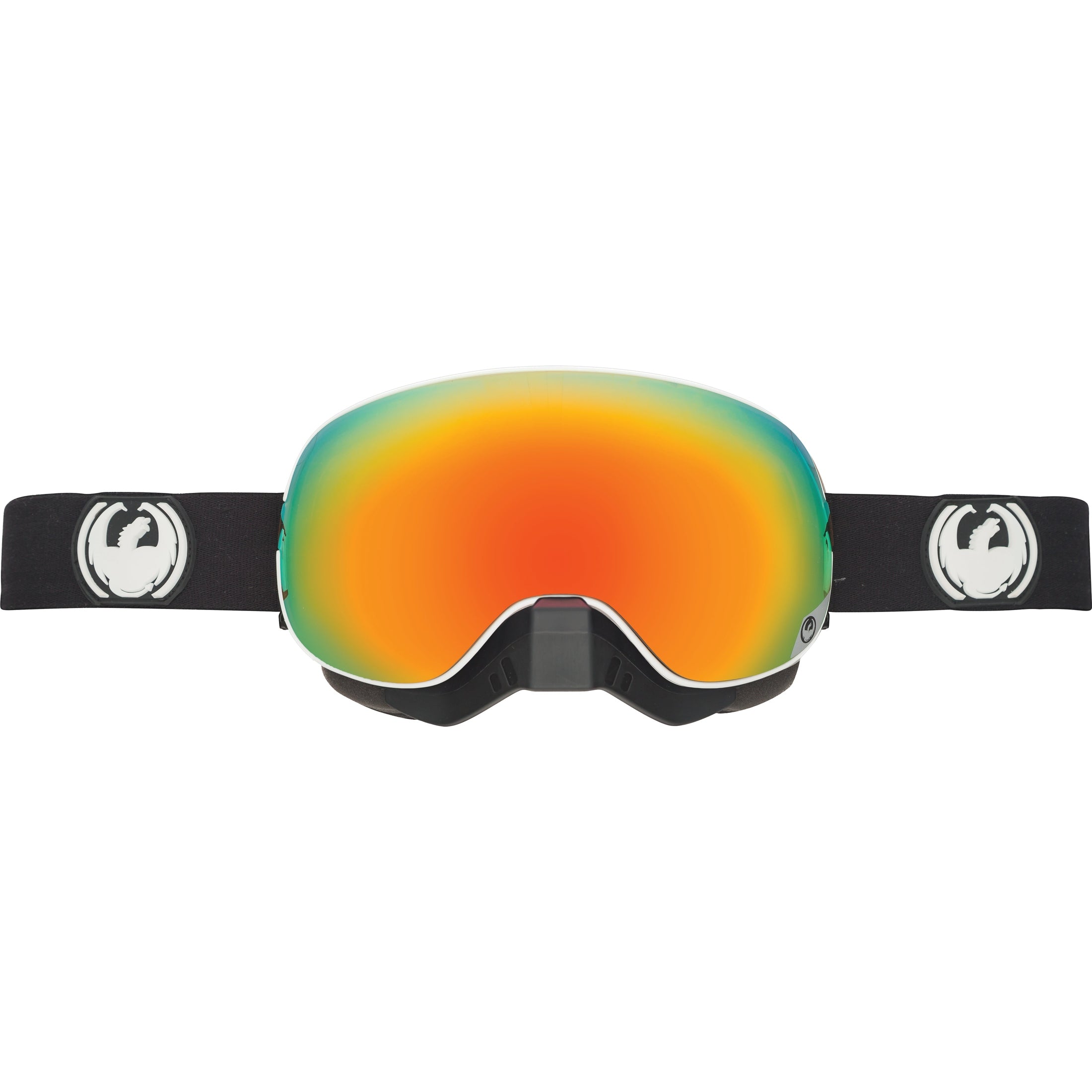 DRAGON X2 SNOW INVERSE GOGGLE W/RED ION ROSE