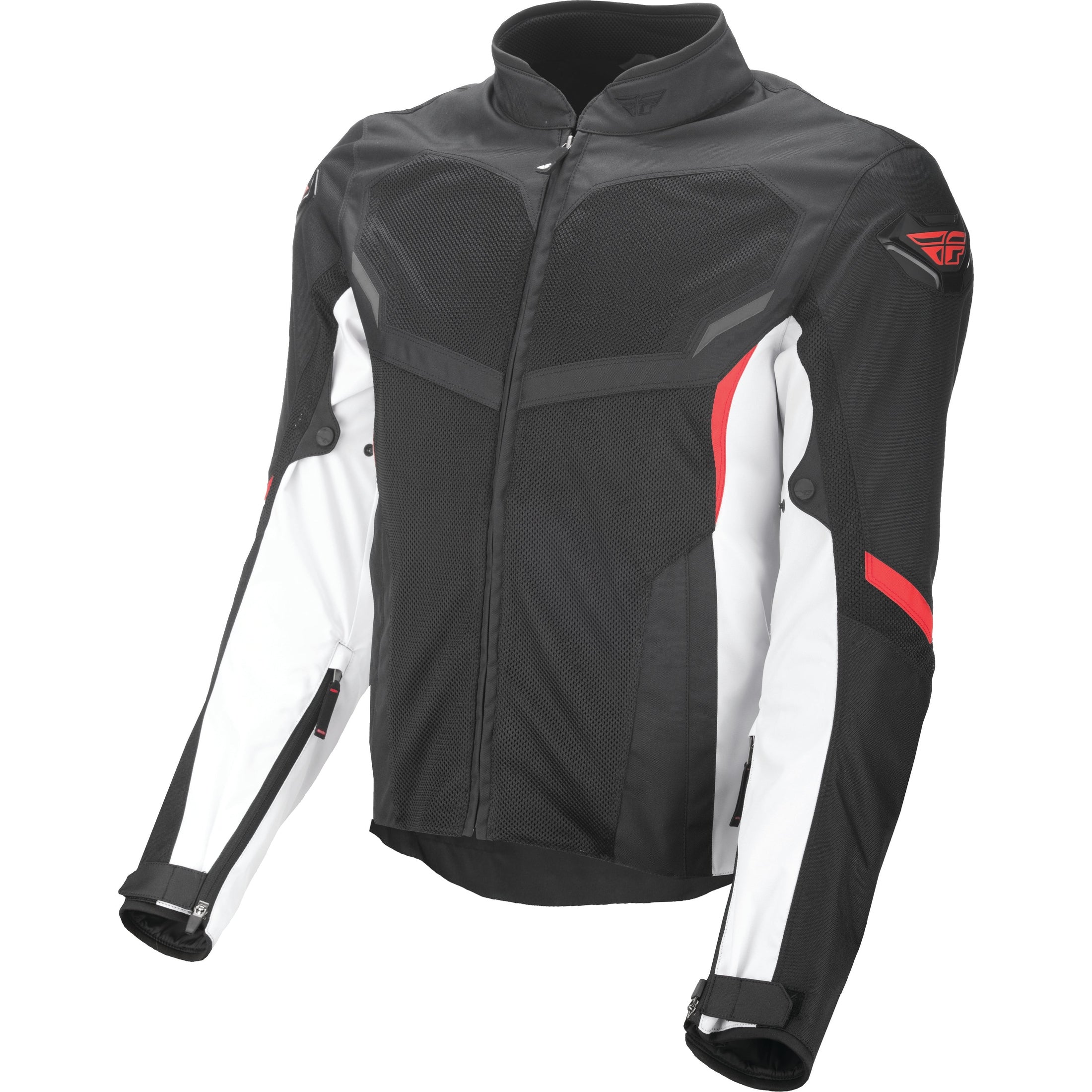 FLY RACING AIRRAID MESH JACKET WHITE/BLACK/RED XL
