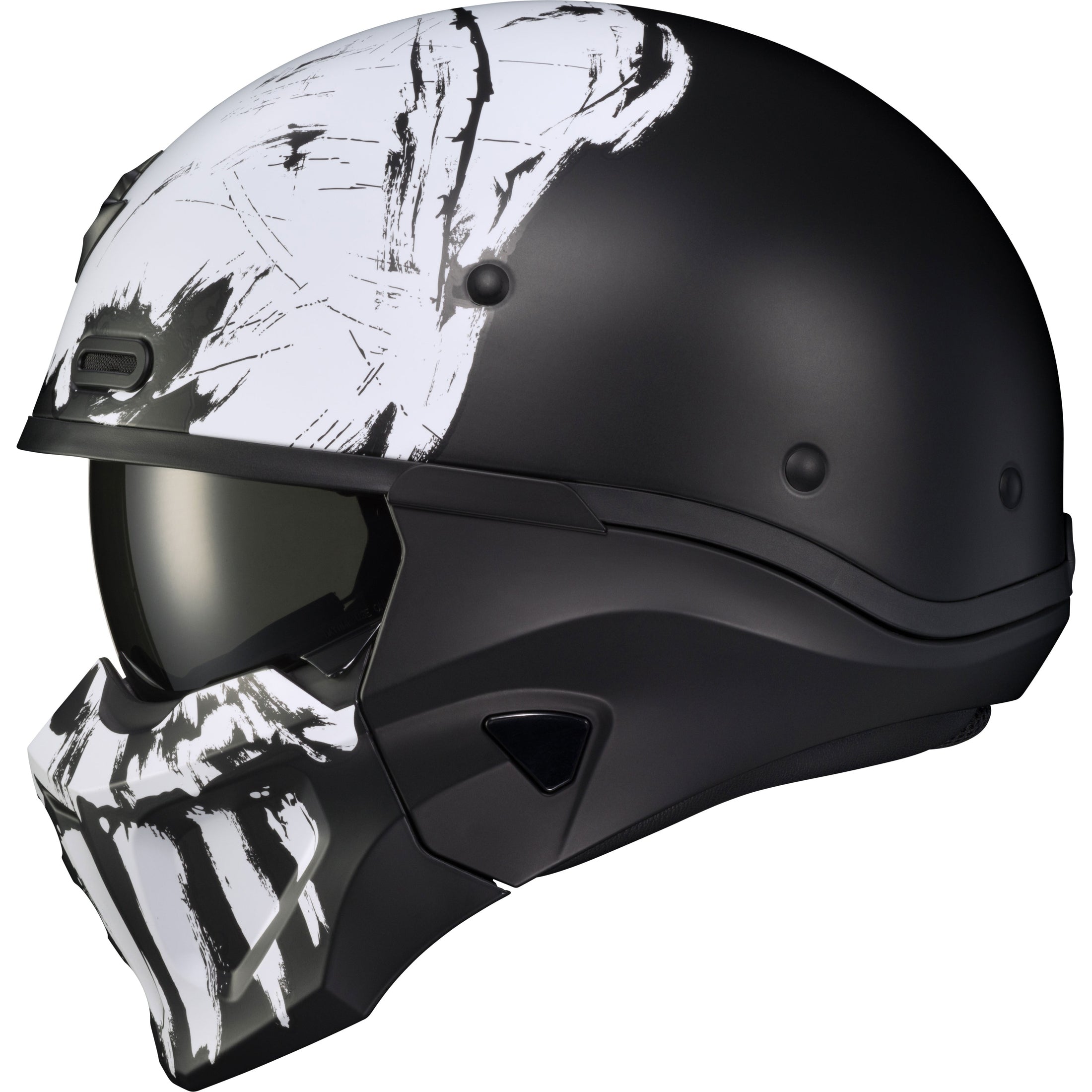 SCORPION EXO COVERT X OPEN-FACE HELMET MARAUDER LG