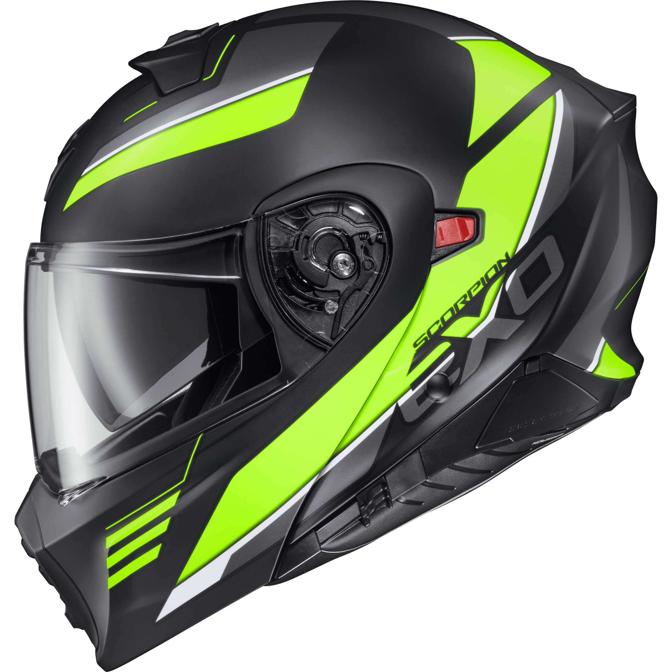 SCORPION EXO EXO-GT930 TRANSFORMER HELMET MODULUS HI-VIS SM