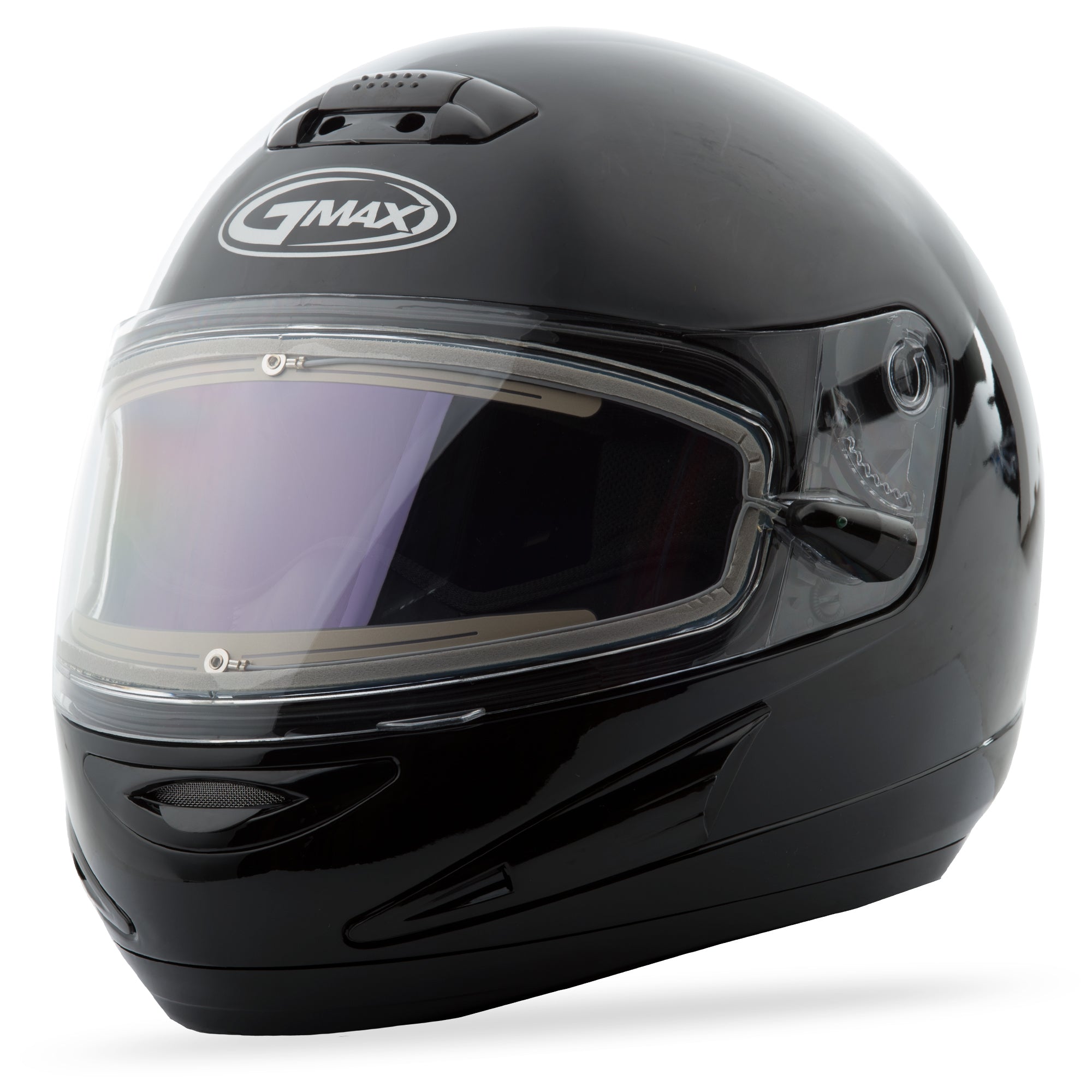 GMAX GM-38S FULL-FACE SNOW HELMET W/ELECTRIC SHIELD BLACK 3X