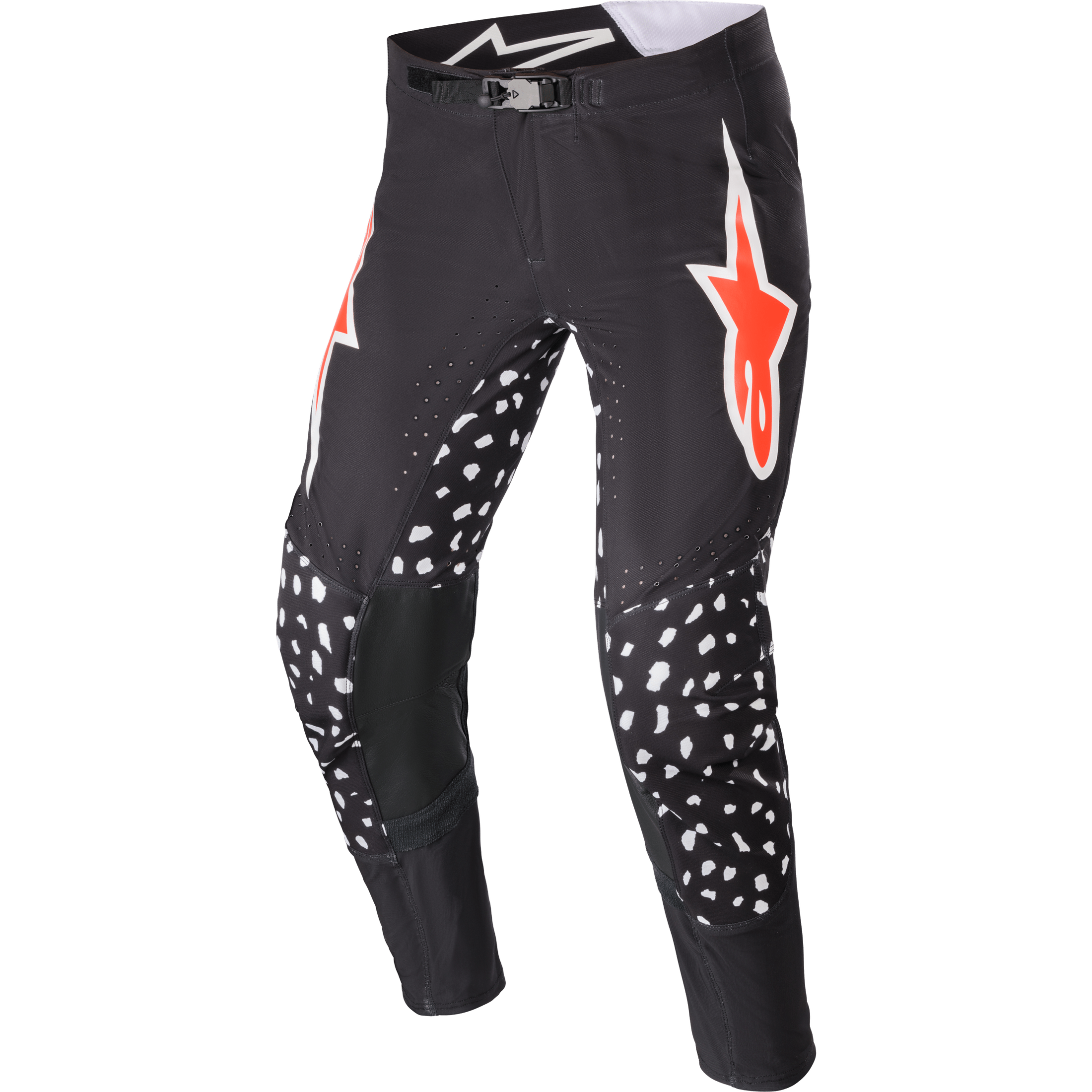 ALPINESTARS SUPERTECH NORTH PANTS BLACK/NEON RED 32
