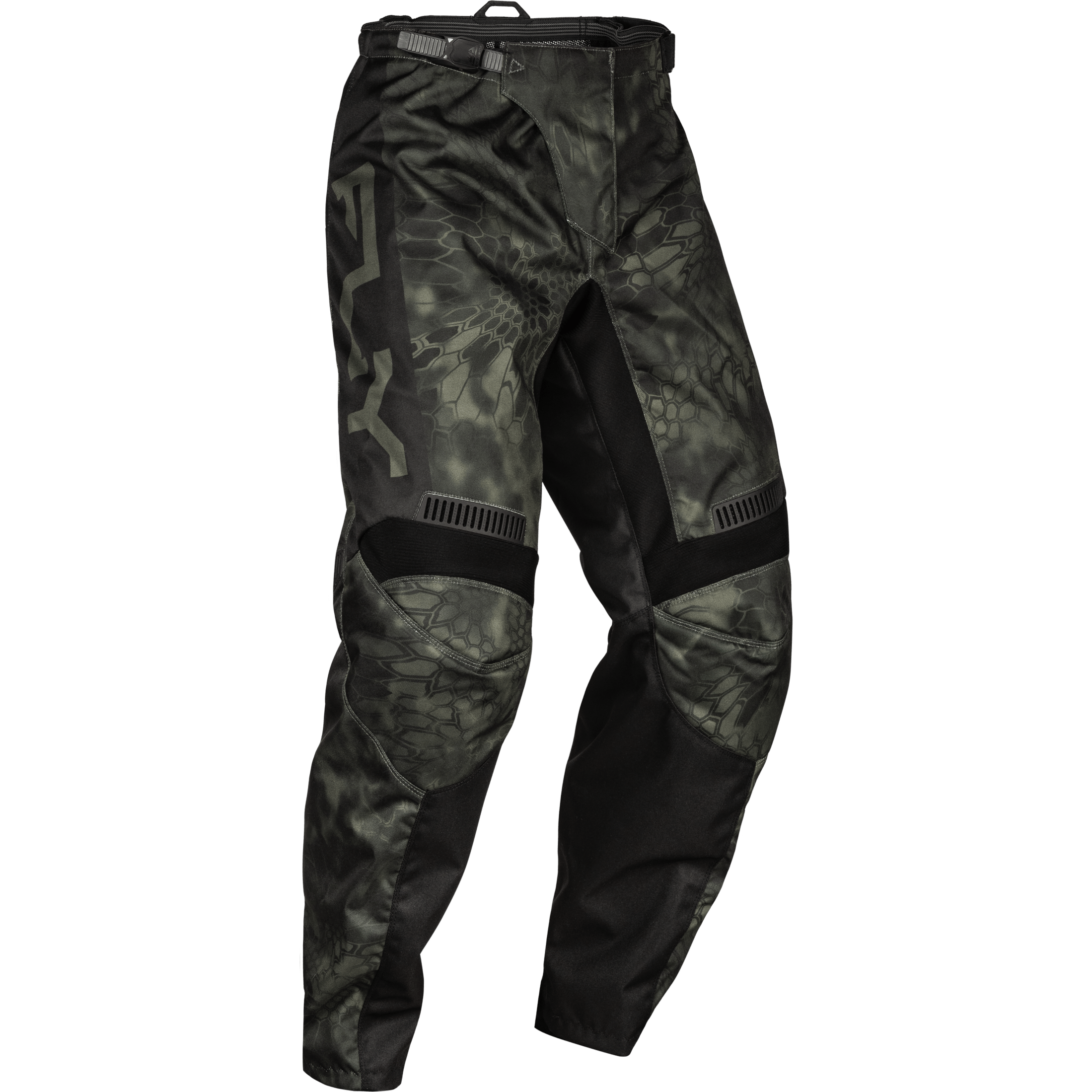FLY RACING F-16 SE KRYPTEK PANTS MOSS GREY/BLACK SZ 38