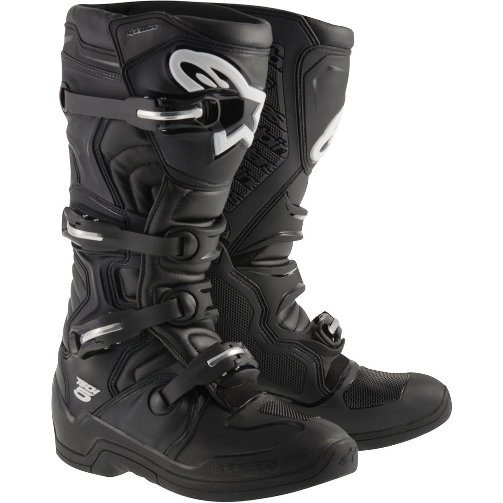 ALPINESTARS TECH 5 BOOTS BLACK SZ 08