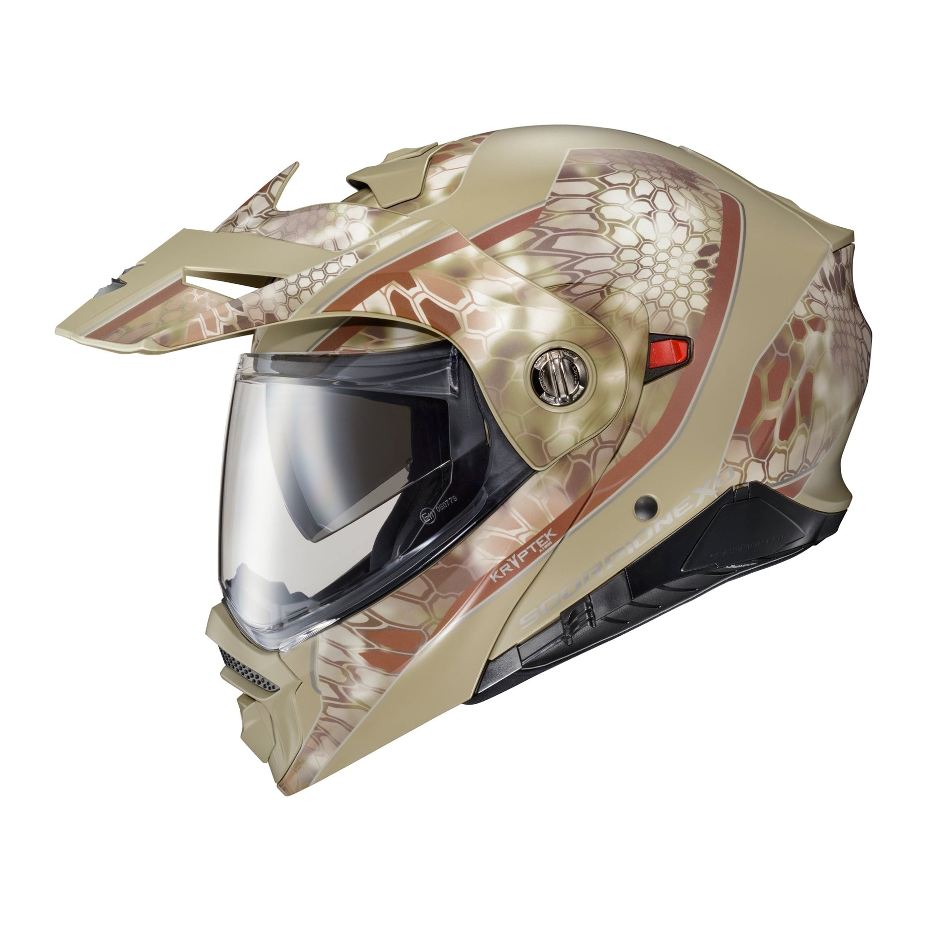 SCORPION EXO EXO-AT960 MODULAR HELMET KRYPTEK HIGHLANDER LG