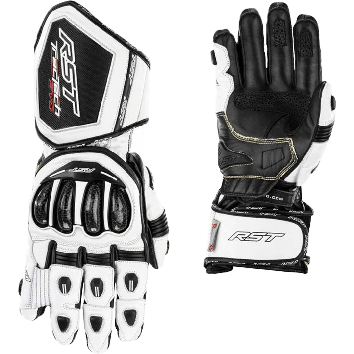 RST TRACTECH EVO 4 CE GLOVE WHITE/WHITE/BLACK MD