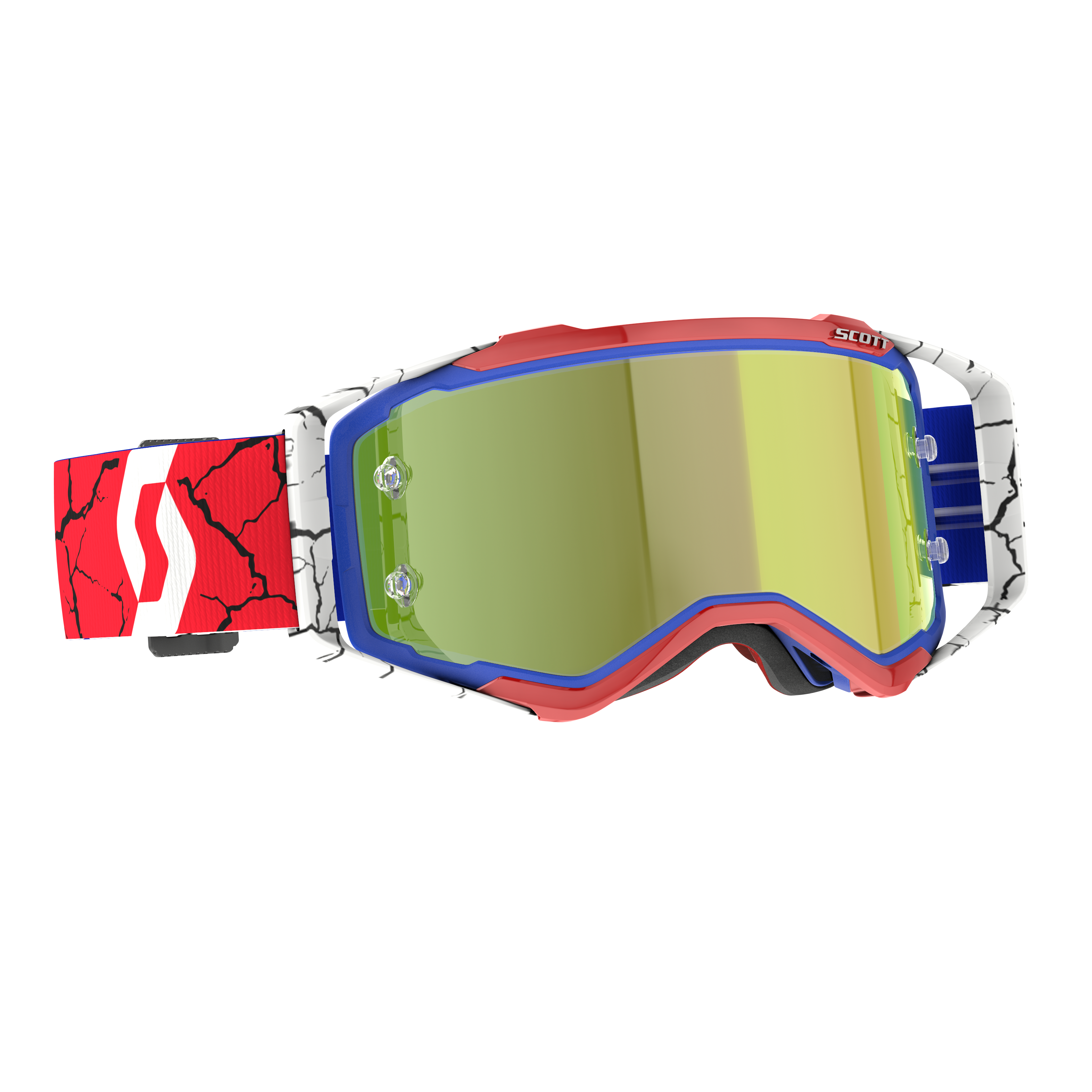 SCOTT PROSPECT GOGGLE 6 DAYS ITALY RED/WHITE/BLUE