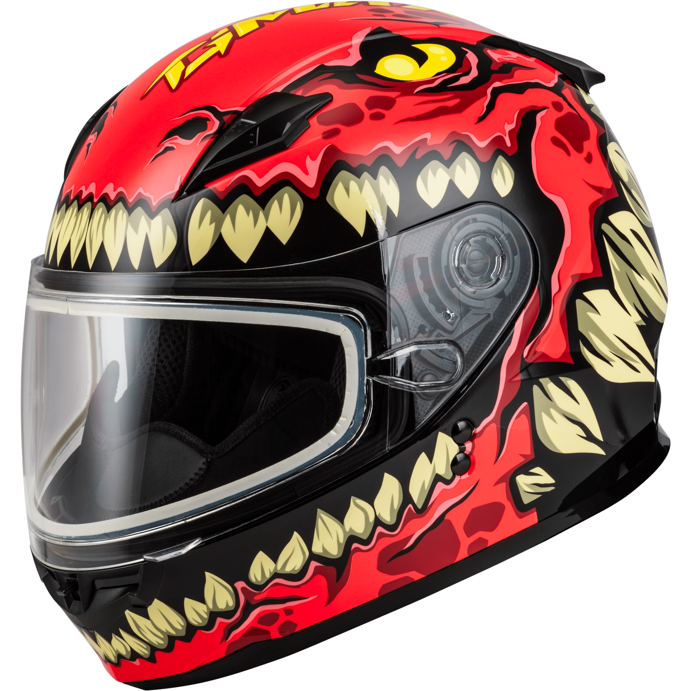 GMAX YOUTH GM-49Y DRAX SNOW HELMET RED YM