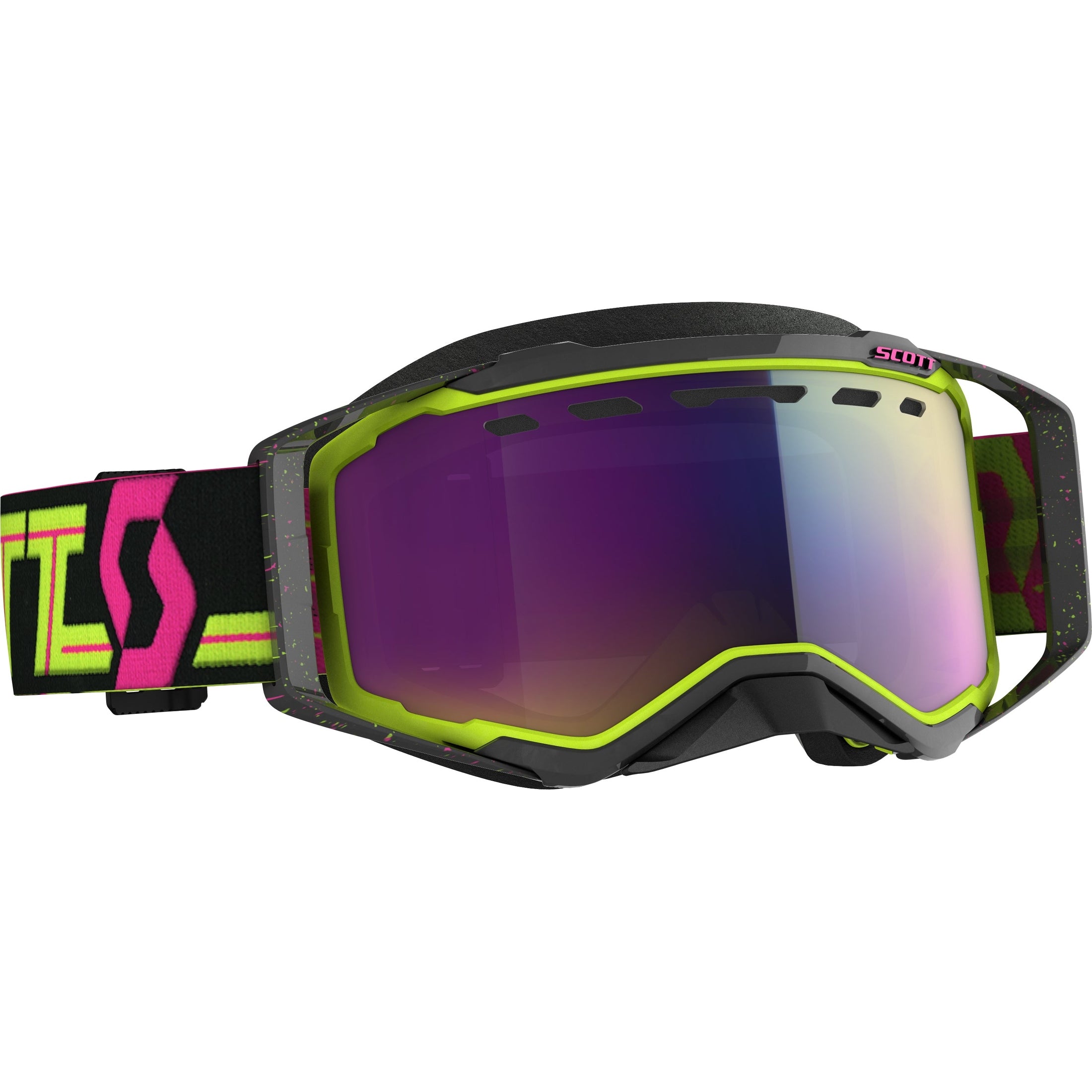 SCOTT PROSPECT SNWCRS GOGGLE BLK/YLW ENHANCER TEAL CHROME