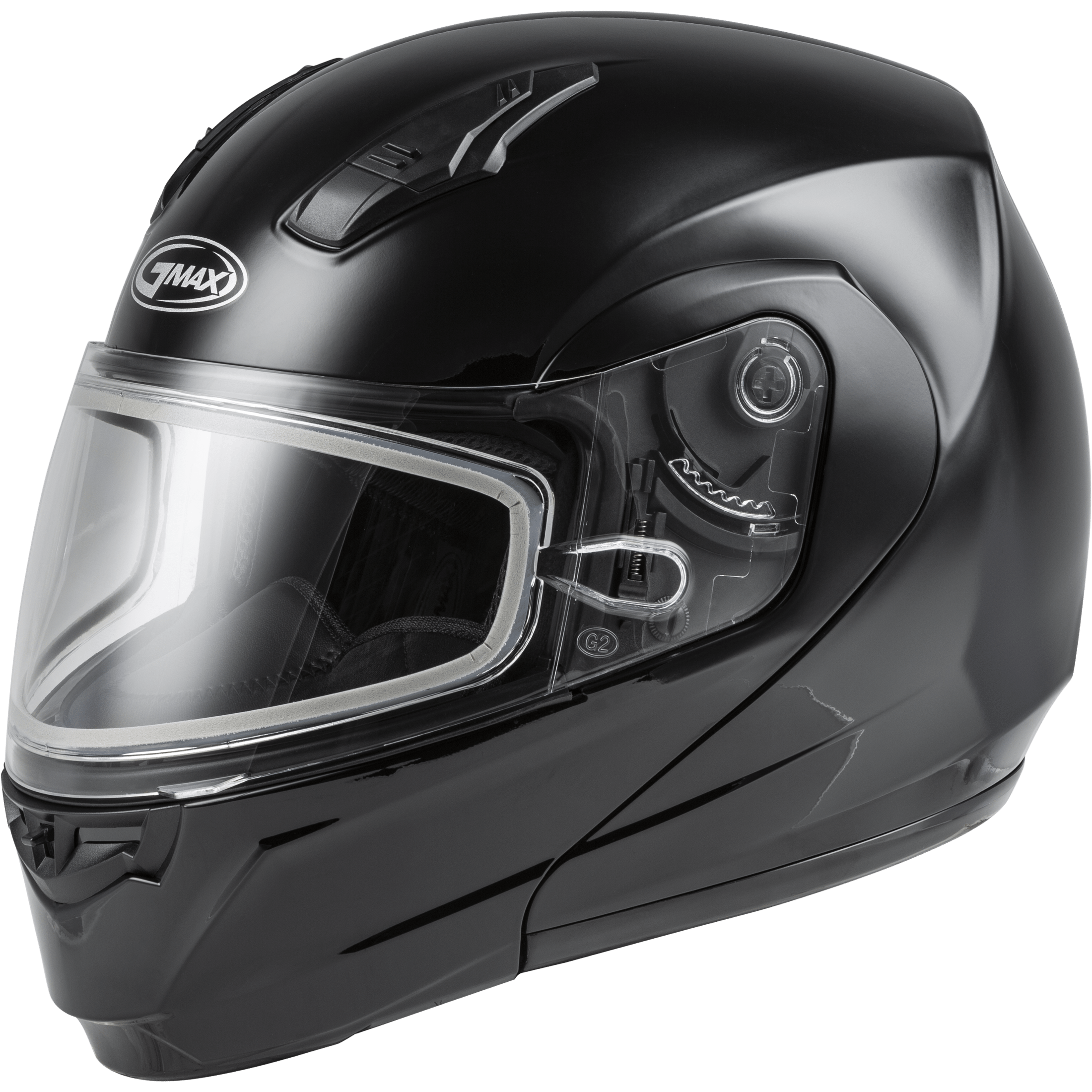 GMAX MD-04S MODULAR SNOW HELMET BLACK 2X