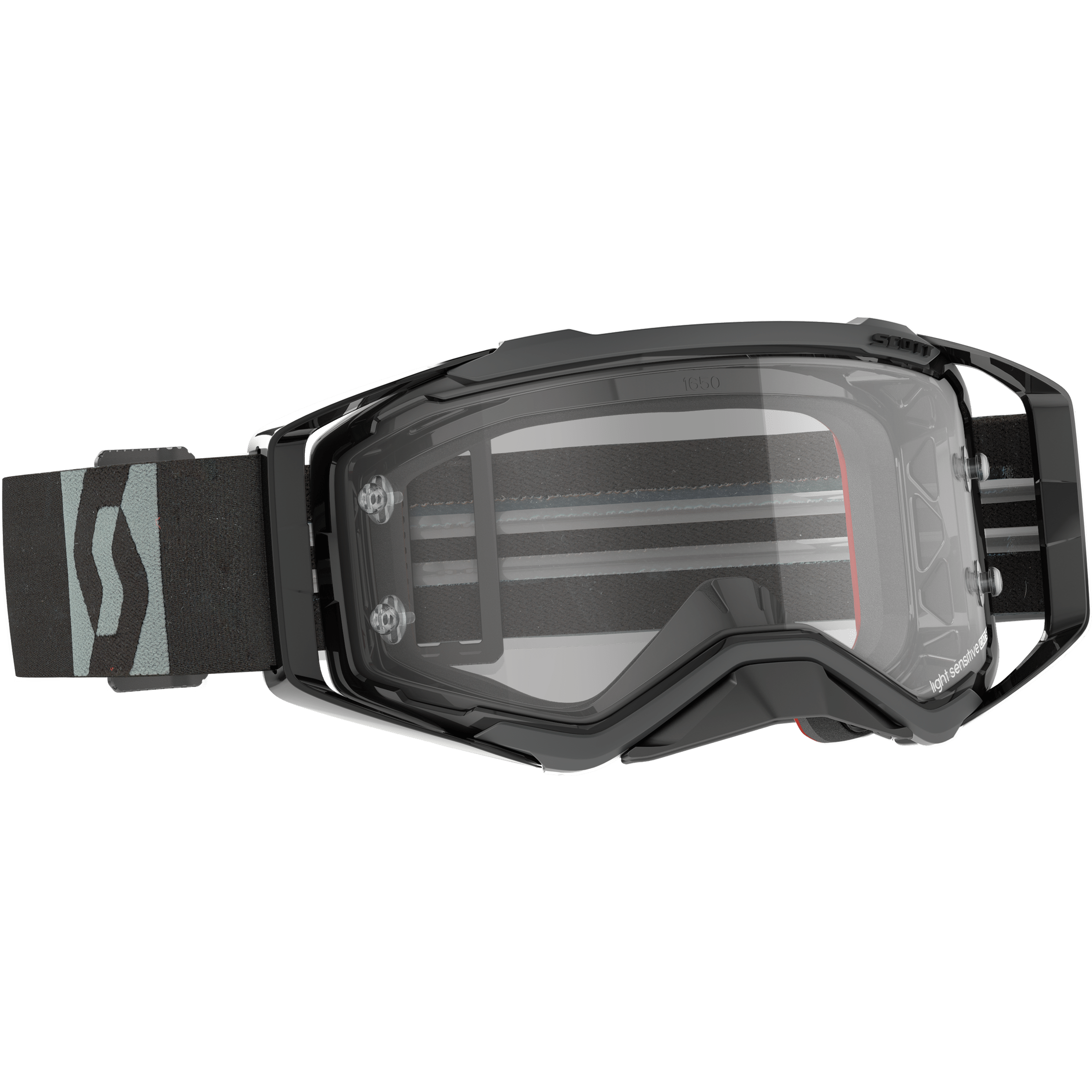 SCOTT PROSPECT LS GOGGLE BLACK/GREY LIGHT SENSITIVE GREY WORKS