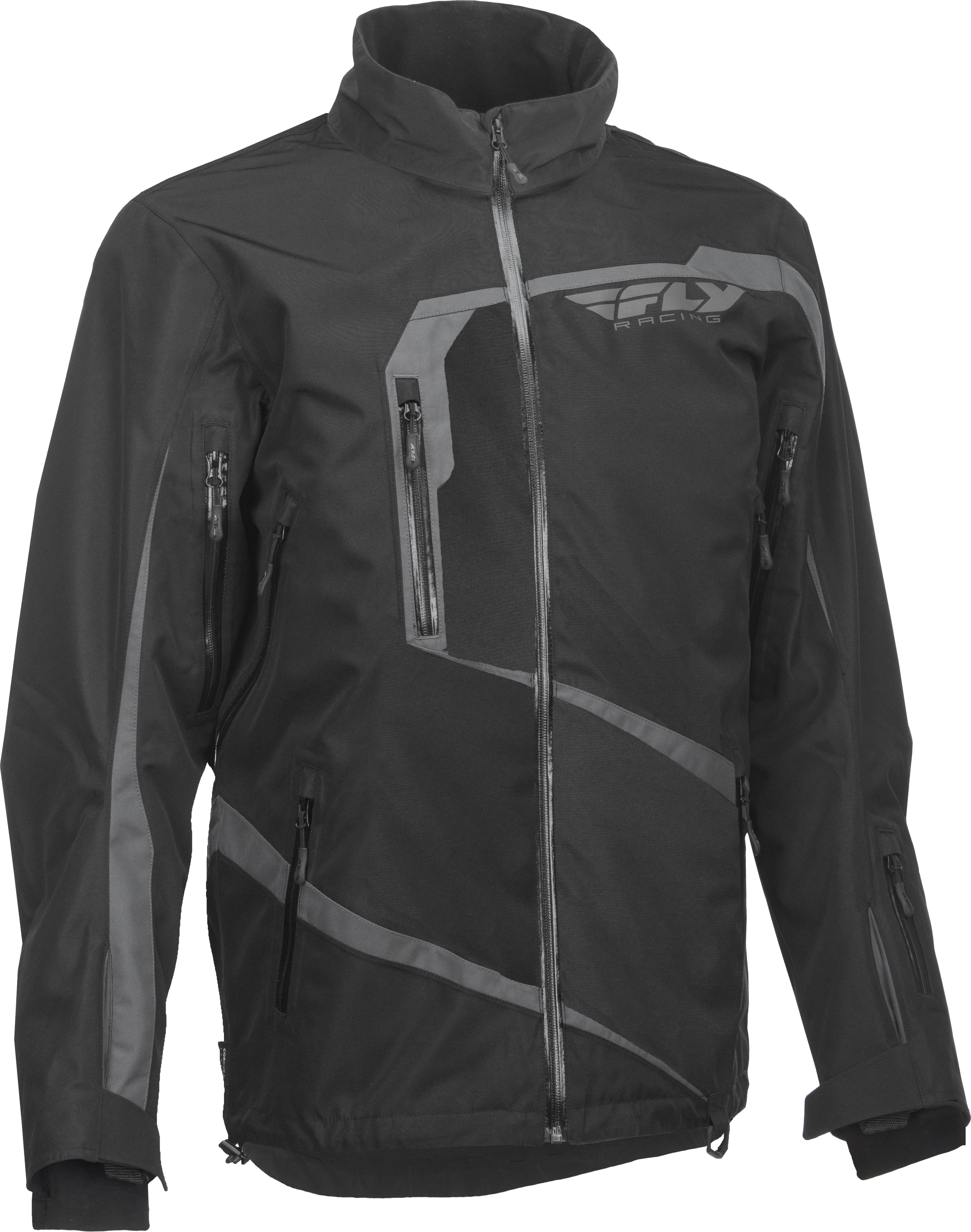 FLY RACING CARBON JACKET BLACK/GREY L