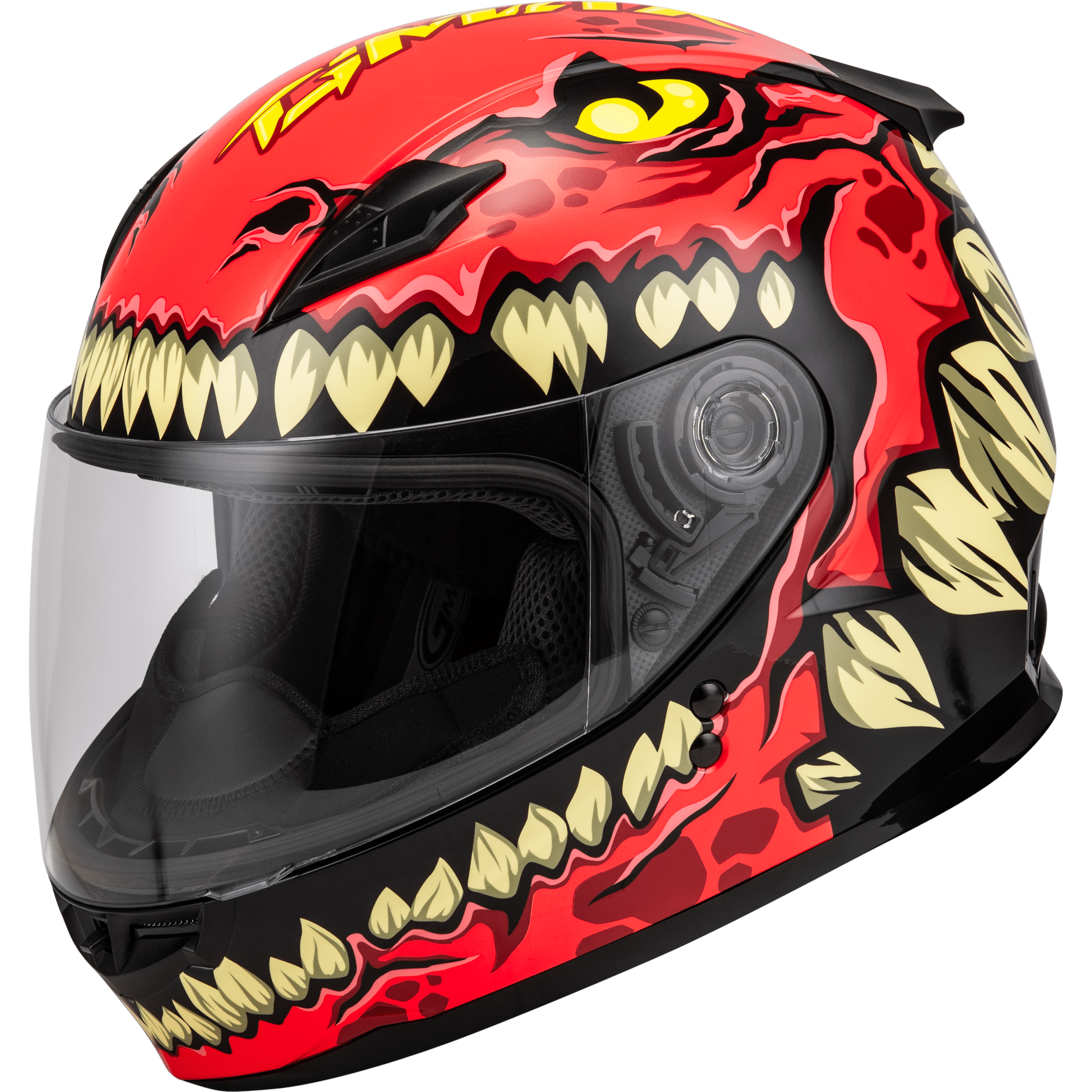 GMAX YOUTH GM-49Y DRAX HELMET RED YL