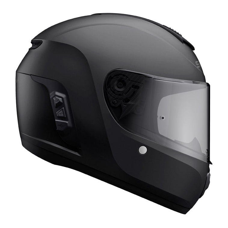 SENA MOMENTUM INC FULL FACE PINLOCK MATTE BLACK XL
