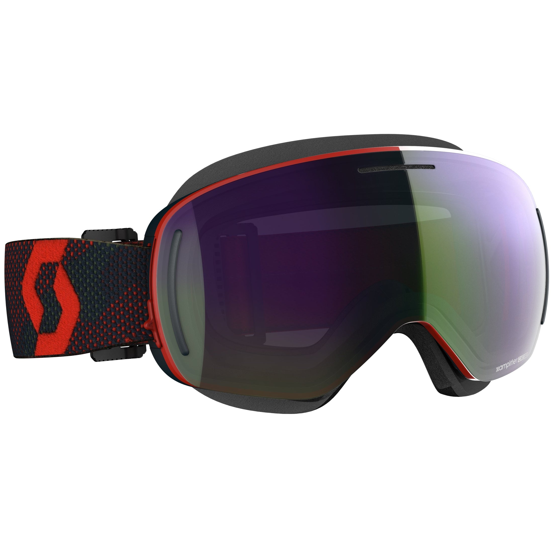 SCOTT LCG EVO SNOWCROSS GOGGLE RED/BLU NIGHTS ENHNCR GRN CHRM