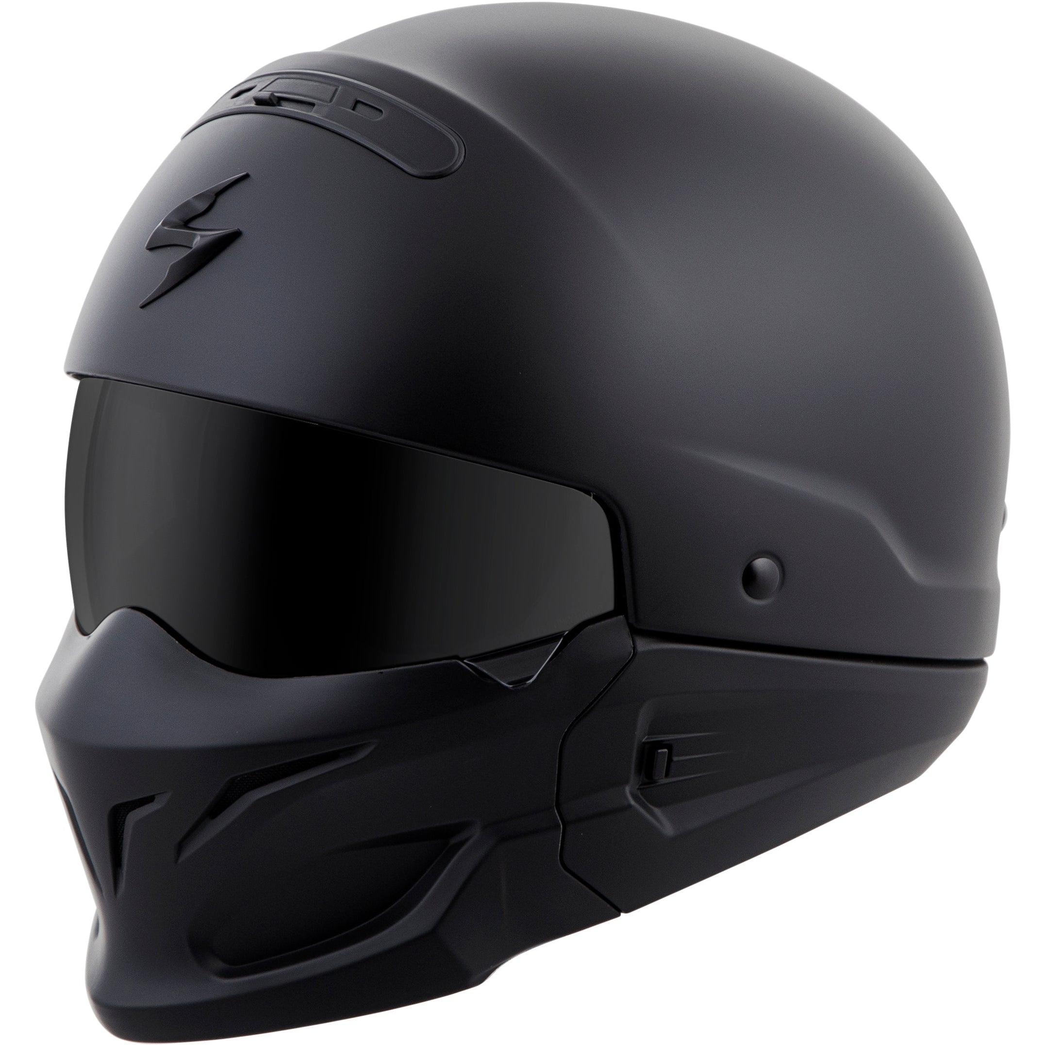 SCORPION EXO COVERT OPEN-FACE HELMET MATTE BLACK XL