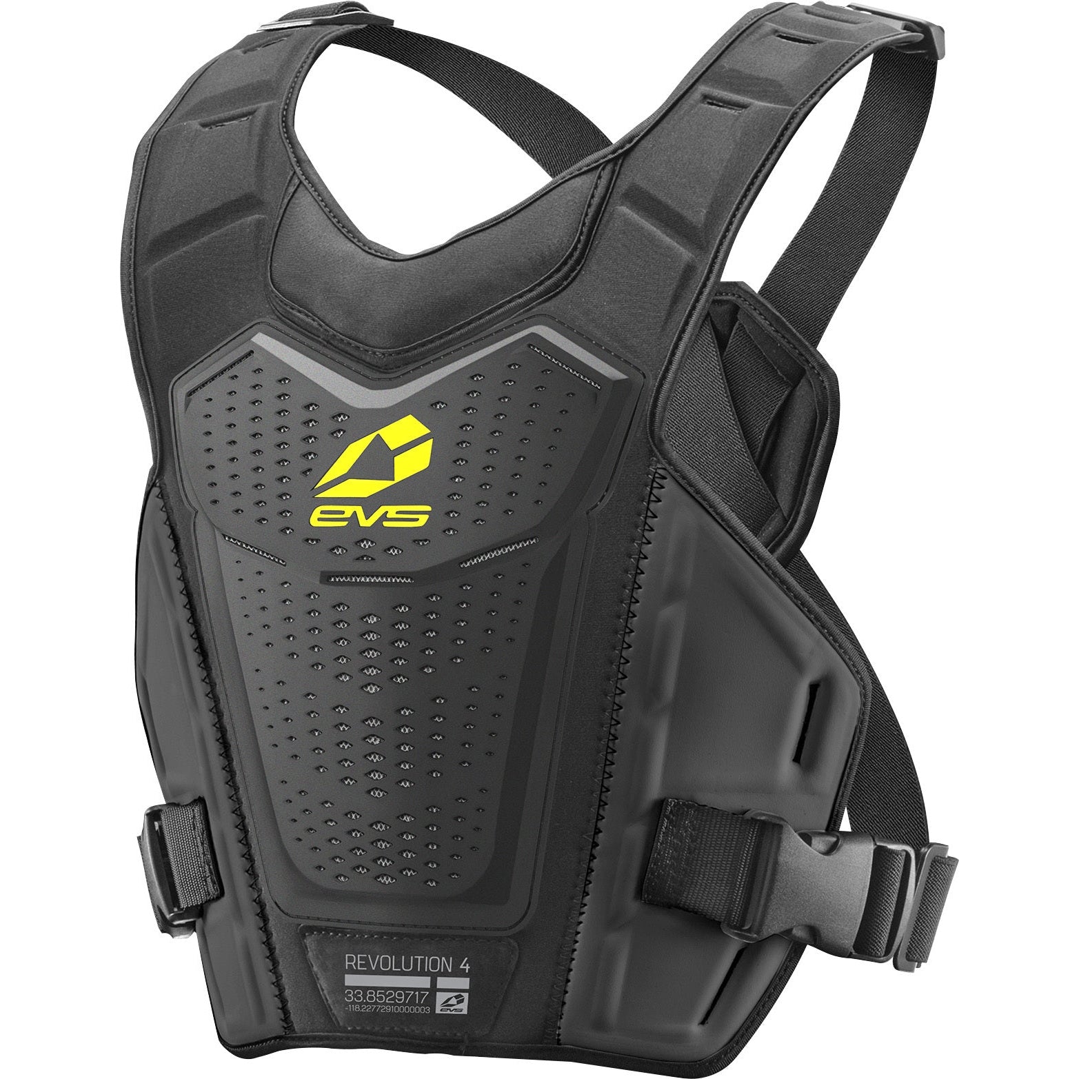 EVS REVO 4 ROOST GUARD BLACK LG/XL