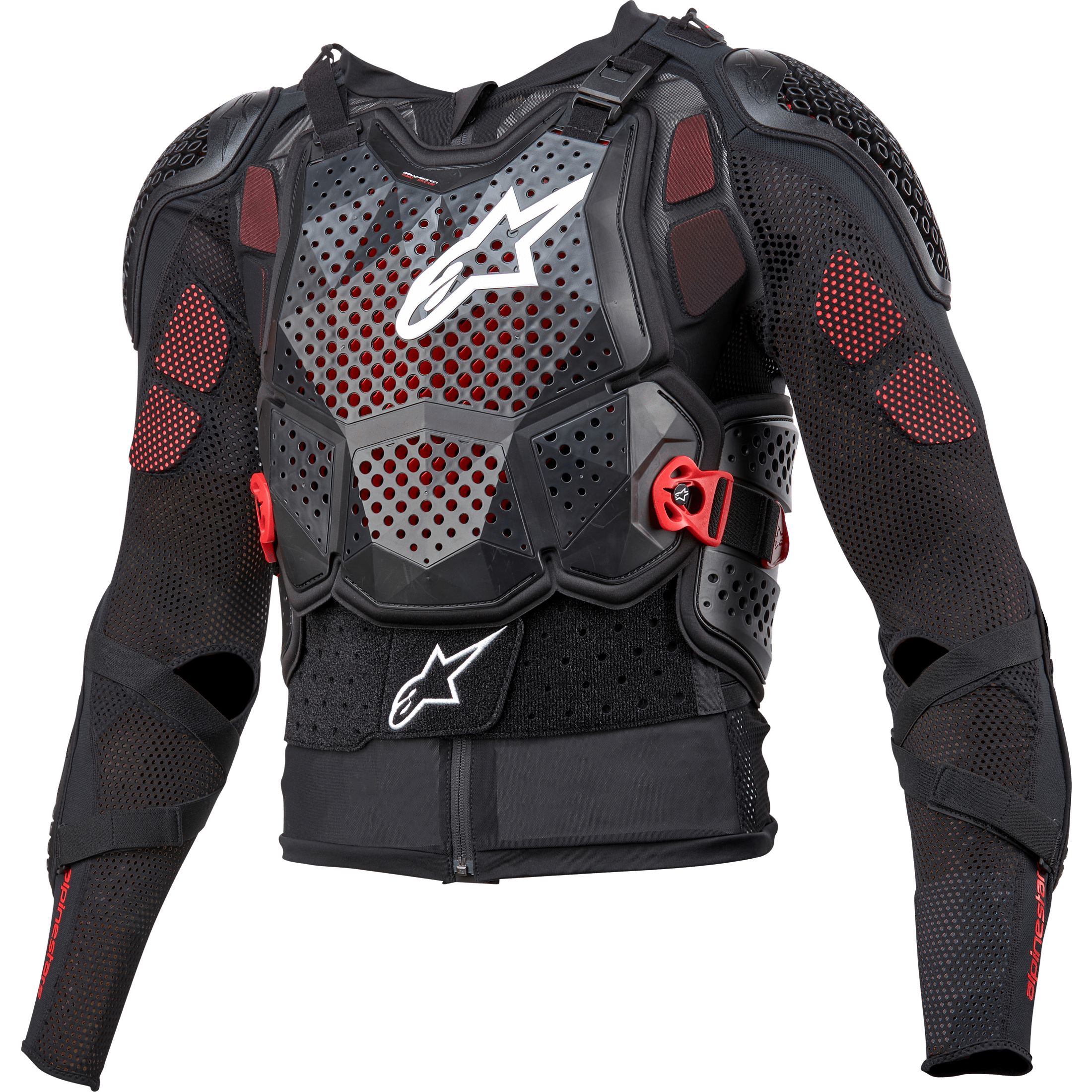ALPINESTARS BIONIC TECH V3 PROTECTION JACKET BLK/WHT/RED LG