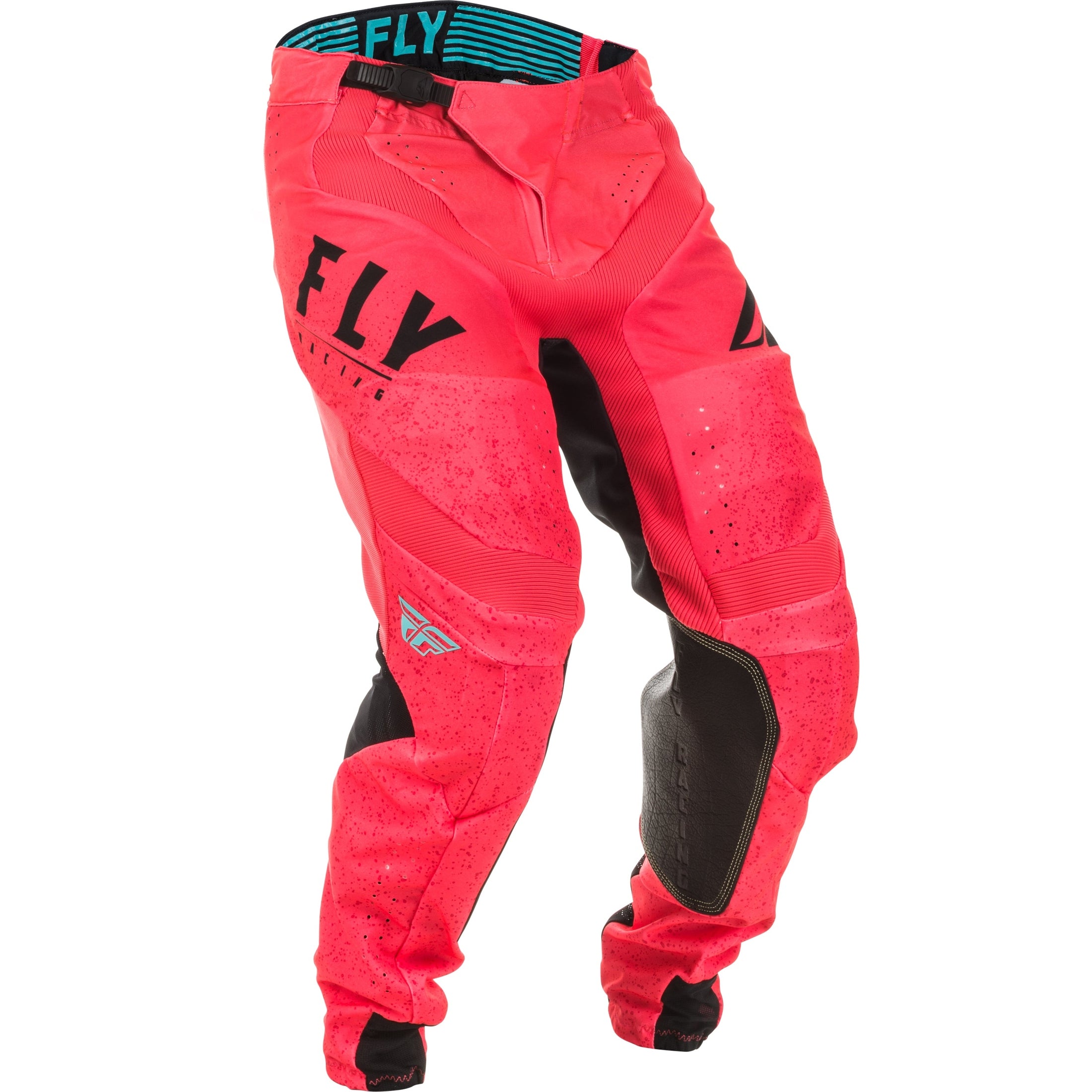 FLY RACING LITE HYDROGEN PANTS CORAL/BLACK/BLUE SZ 30