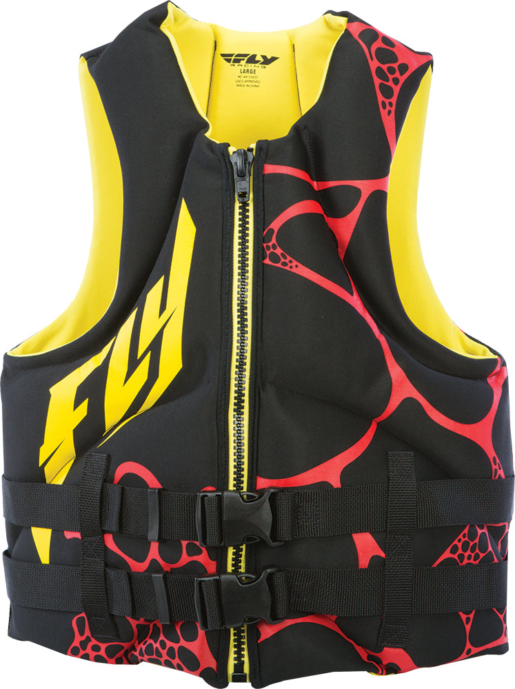 FLY RACING NEOPRENE VEST YELLOW/BLACK X