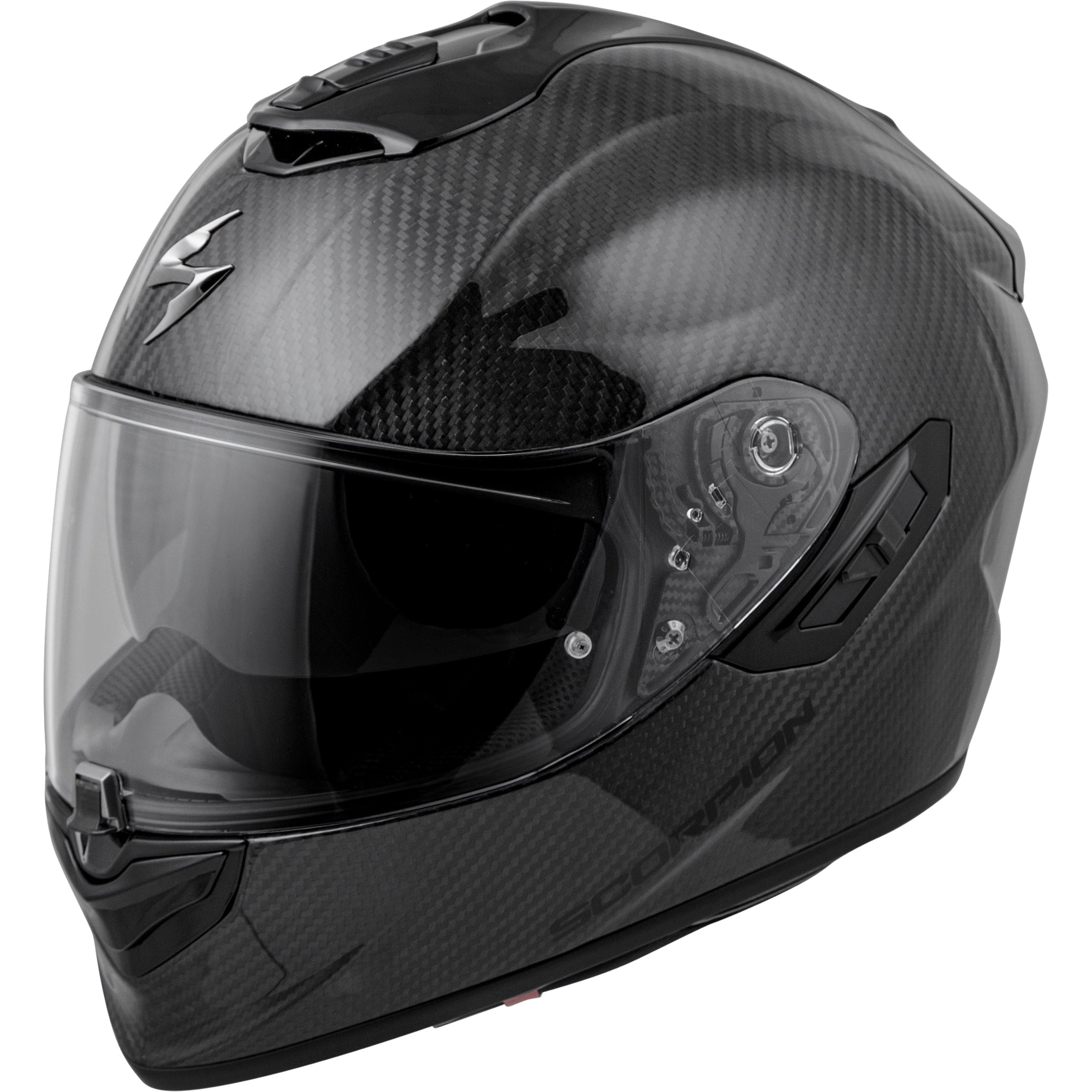 SCORPION EXO EXO-ST1400 CARBON FULL-FACE HELMET GLOSS BLACK SM