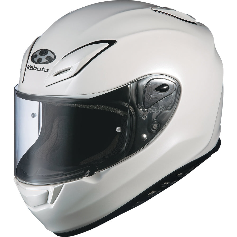 KABUTO AEROBLADE III SOLID HELMET PEARL WHITE S