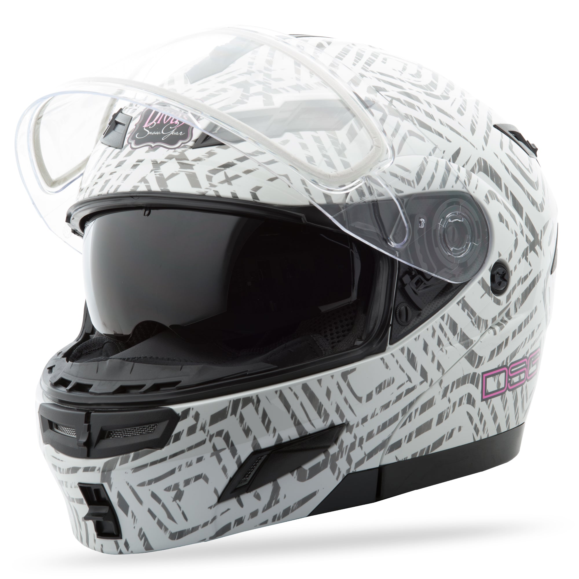 GMAX GM-54S DSG AZTEC HELMET WHITE XL