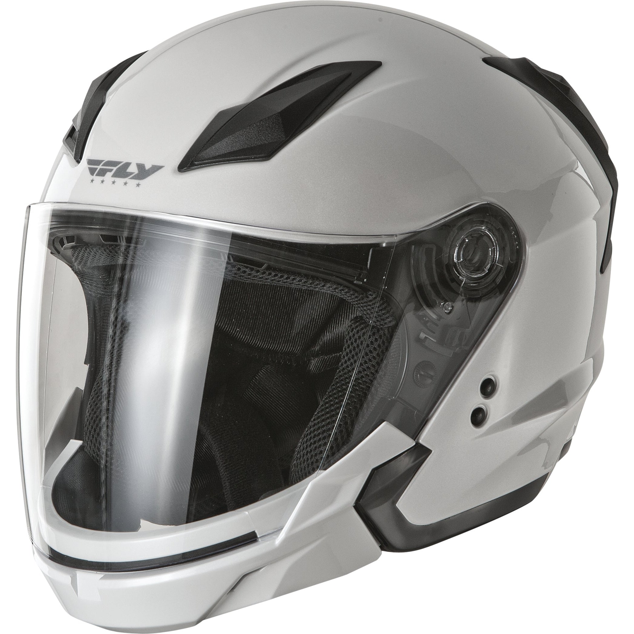 FLY RACING TOURIST SOLID HELMET PEARL WHITE XL
