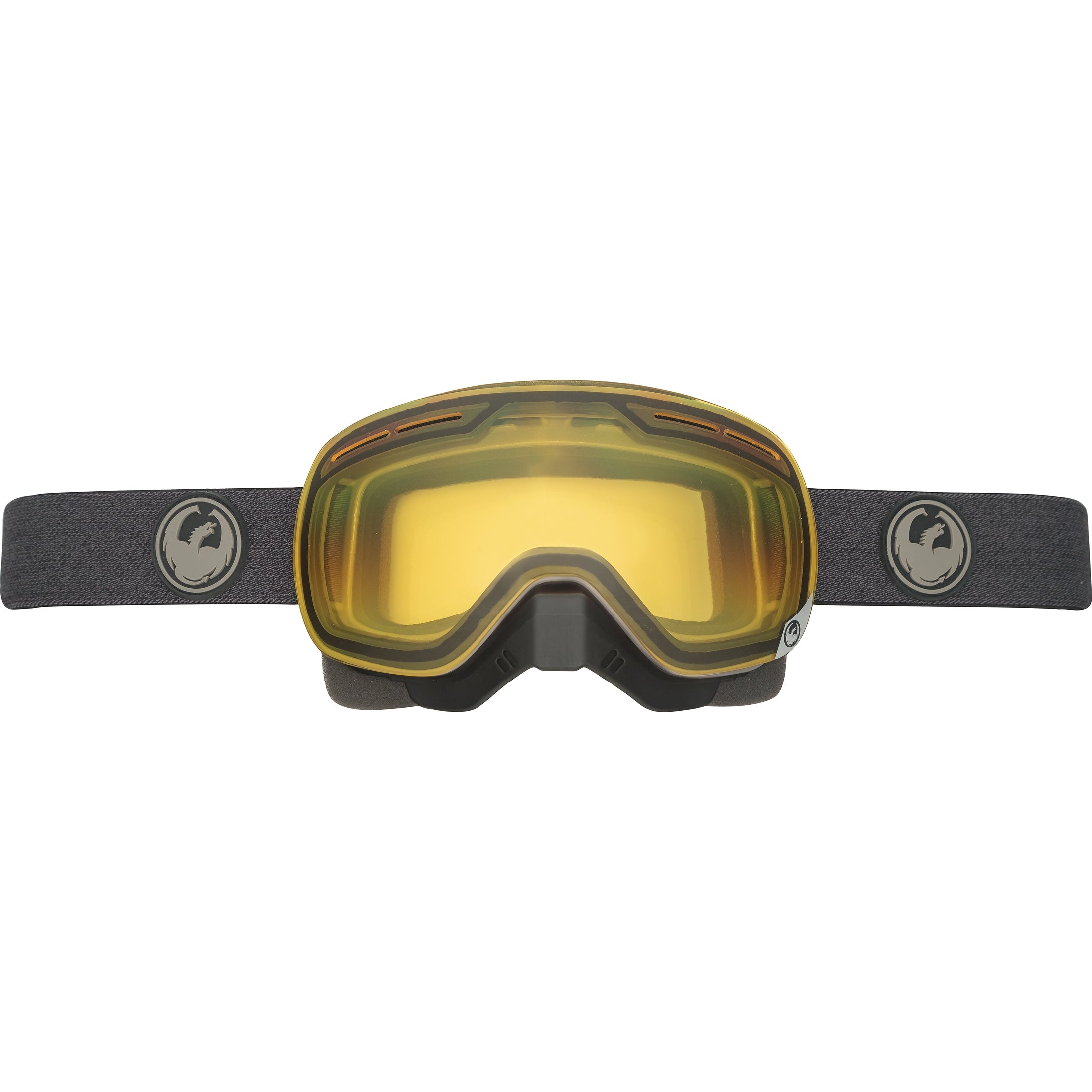 DRAGON X1S SNOW VERSE W/TRANSITION YELLOW LENS