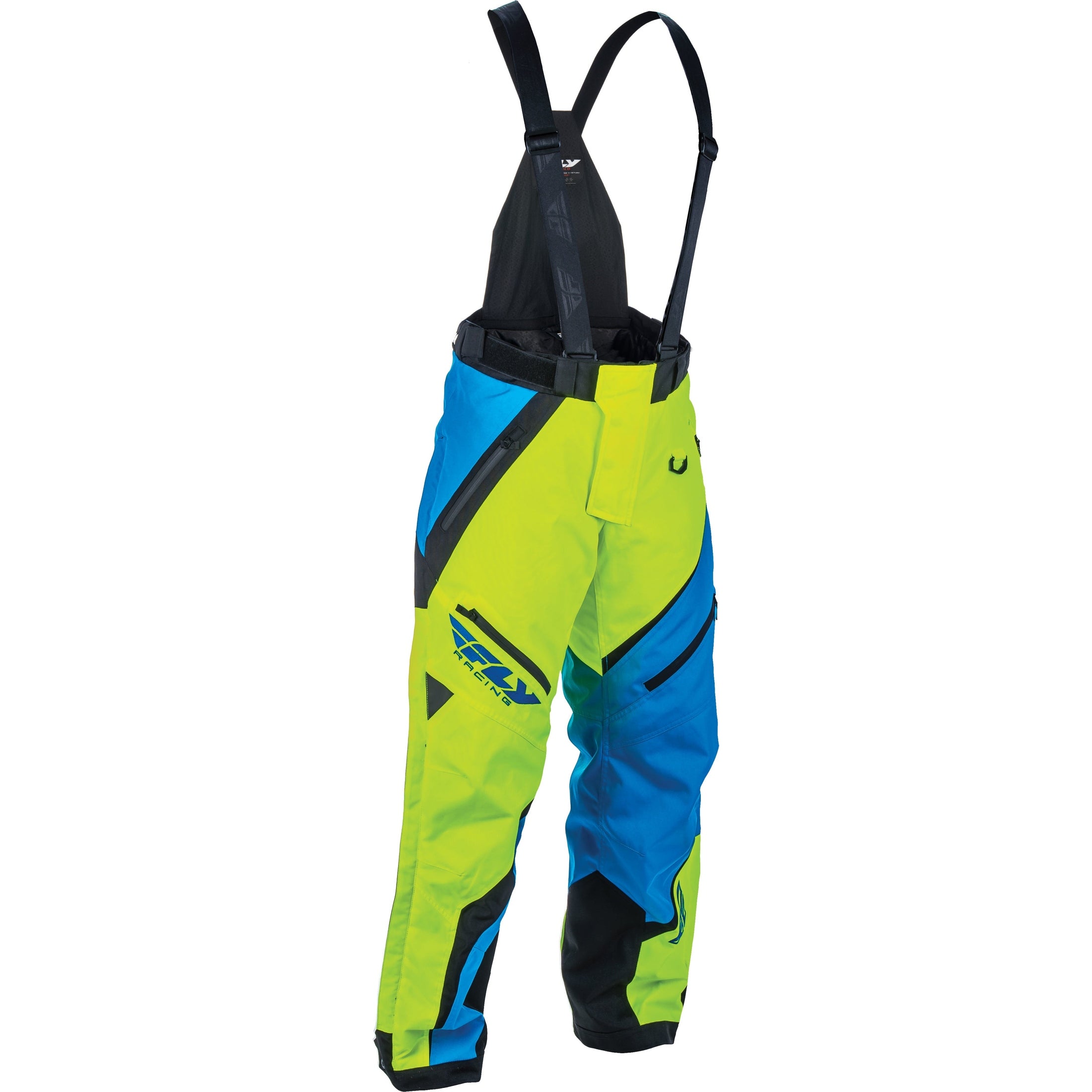FLY RACING SNX PRO BIB BLUE/HI-VIS SM