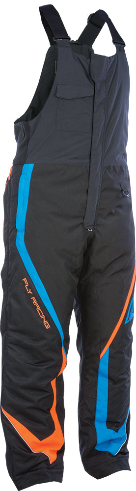 FLY RACING OUTPOST BIB BLACK/ORANGE/BLUE 2X