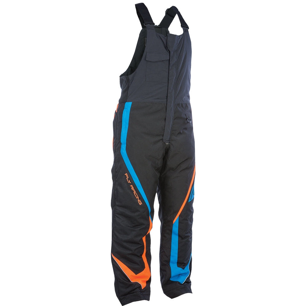FLY RACING OUTPOST BIB BLACK/ORANGE/BLUE M