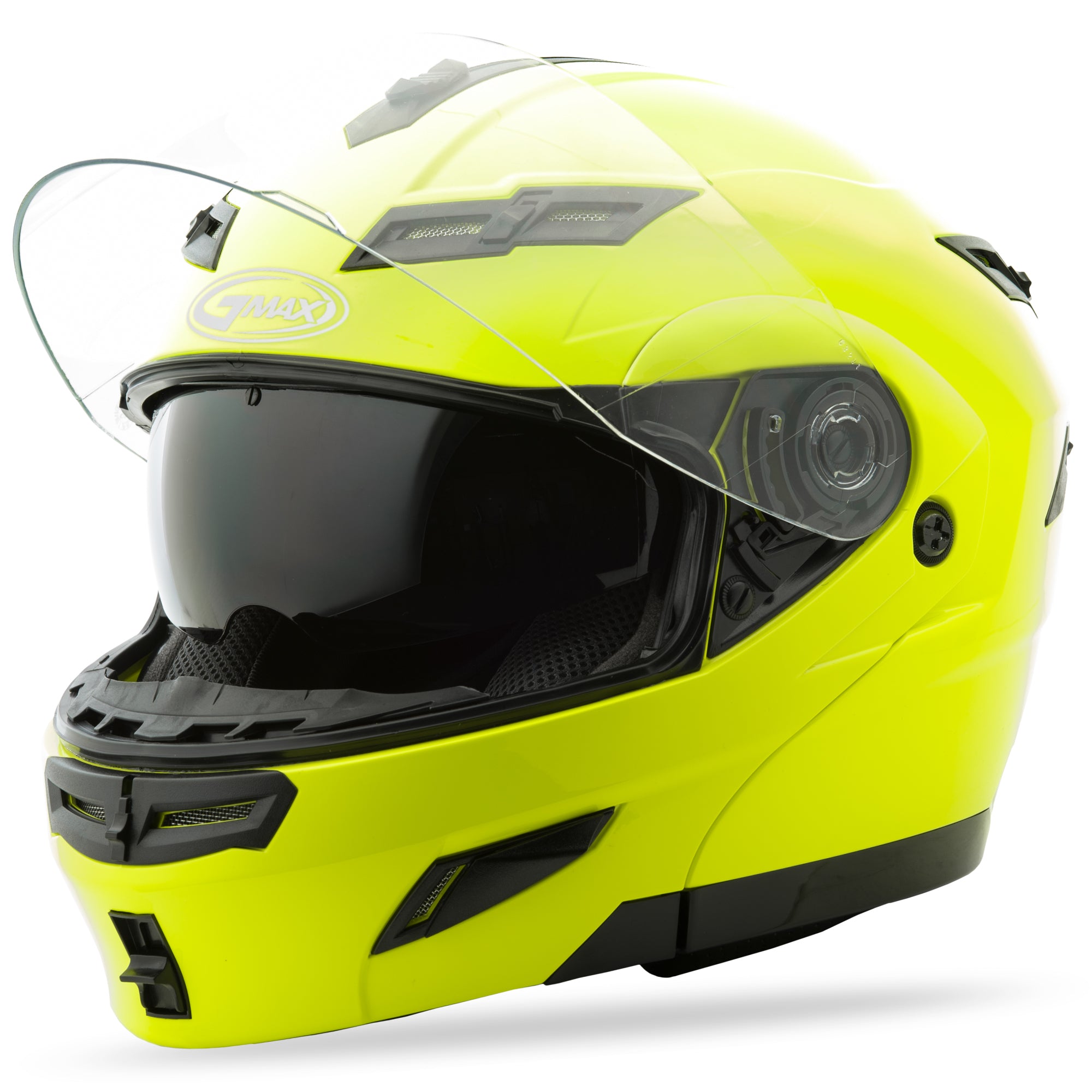 GMAX GM-54 MODULAR HELMET HI-VIS YELLOW XS