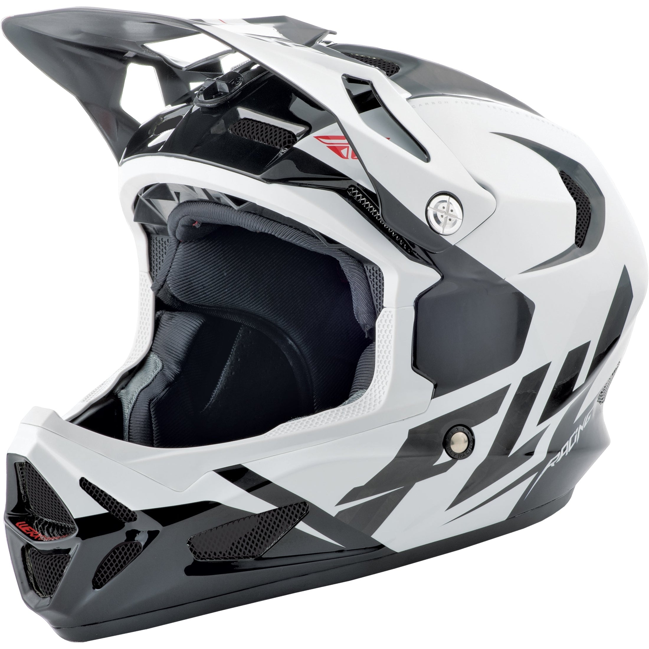 FLY RACING WERX "ULTRA" GRAPHIC WHITE/BLACK/RED SM