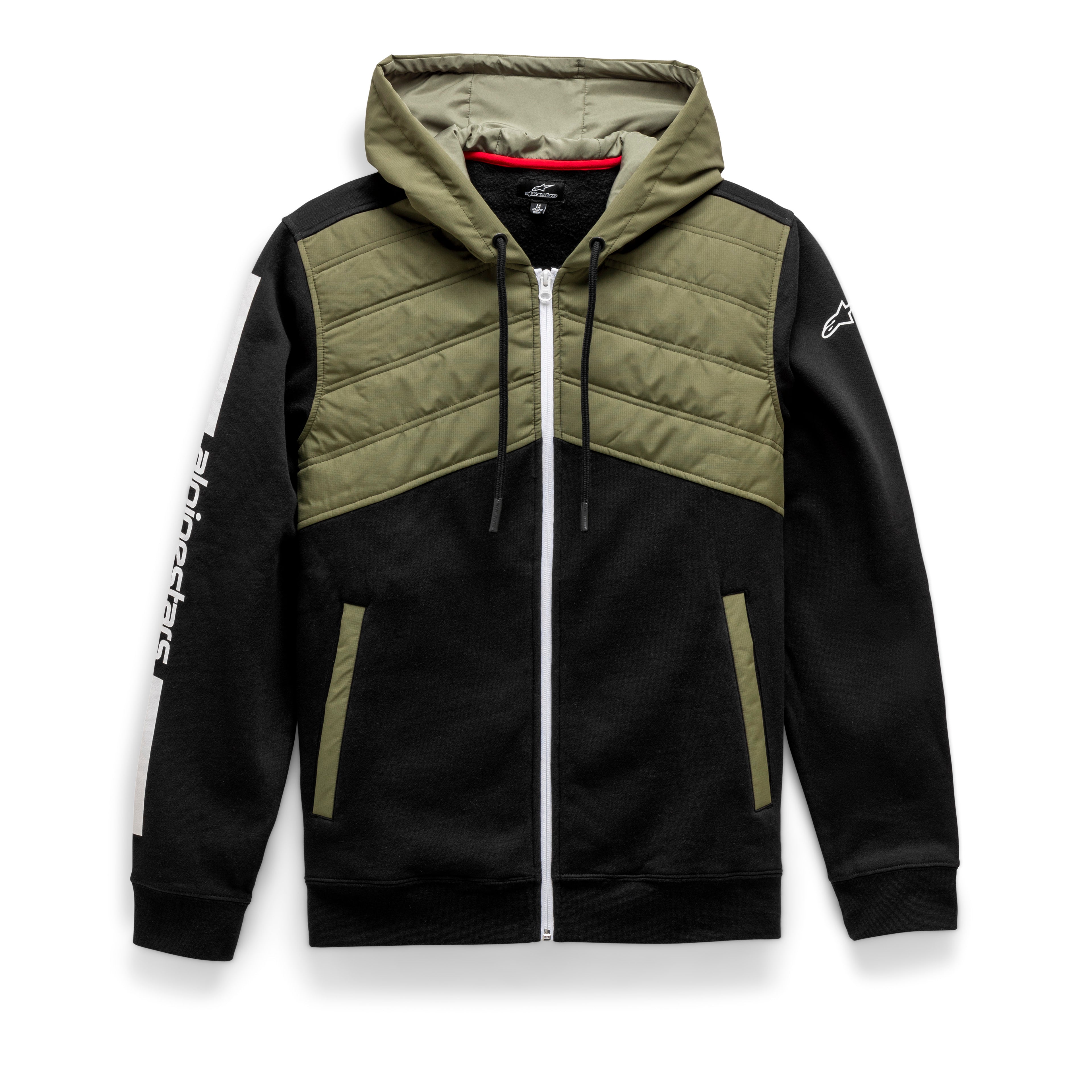 ALPINESTARS ALLTIME HYBRID JACKET BLACK/OLIVE 2X
