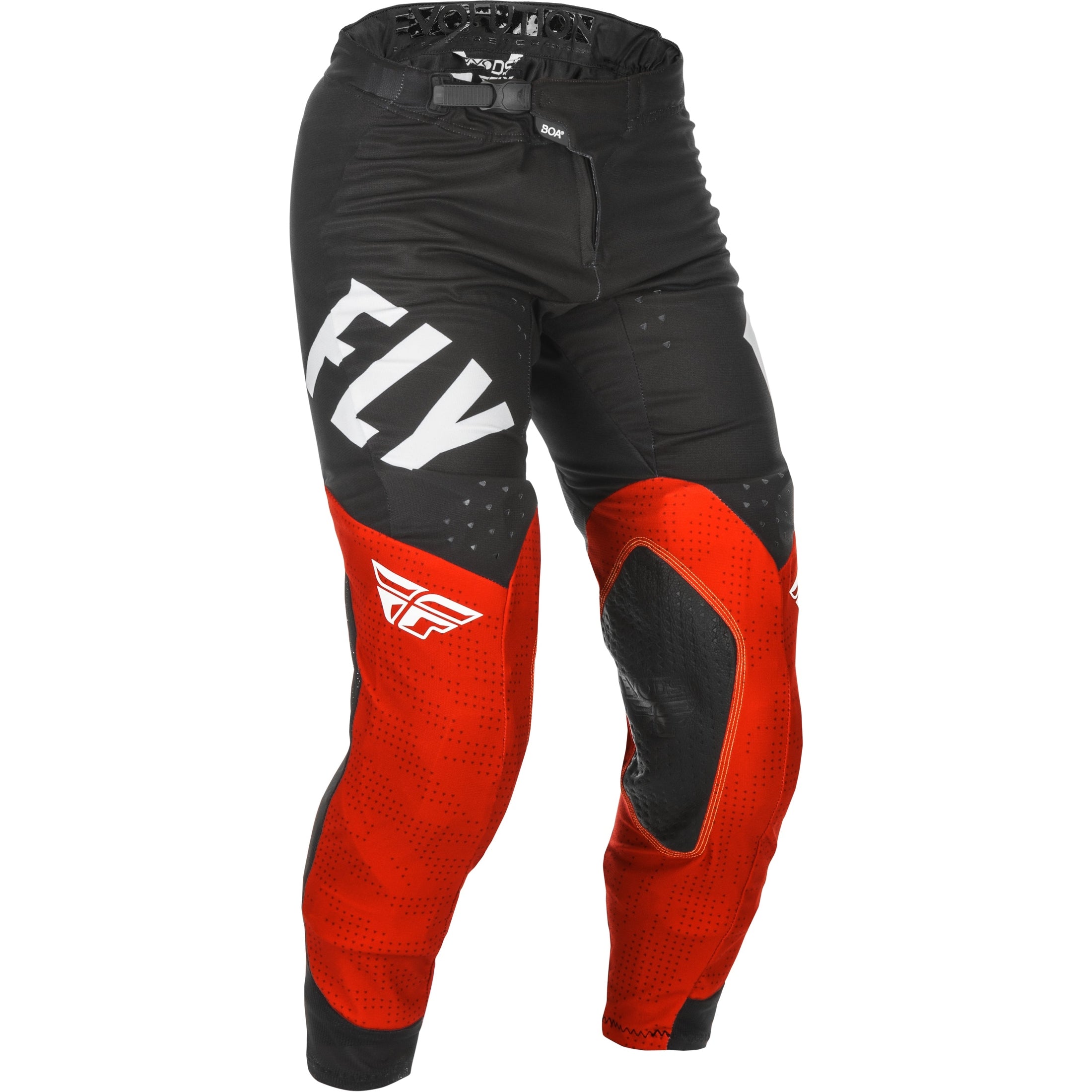 FLY RACING EVOLUTION DST PANTS RED/BLACK/WHITE SZ 38