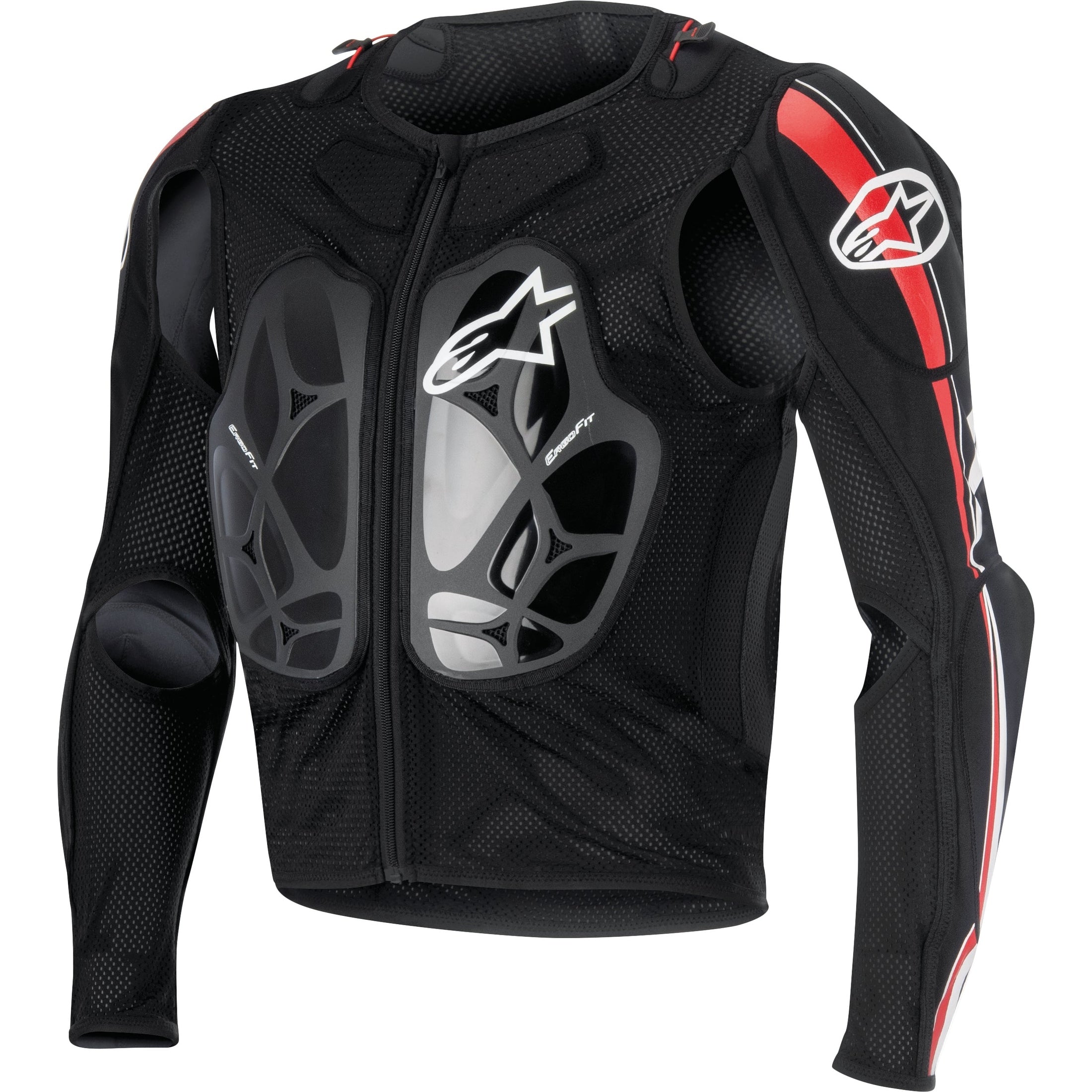 ALPINESTARS BIONIC PRO JACKET BLACK/RED/WHITE MD