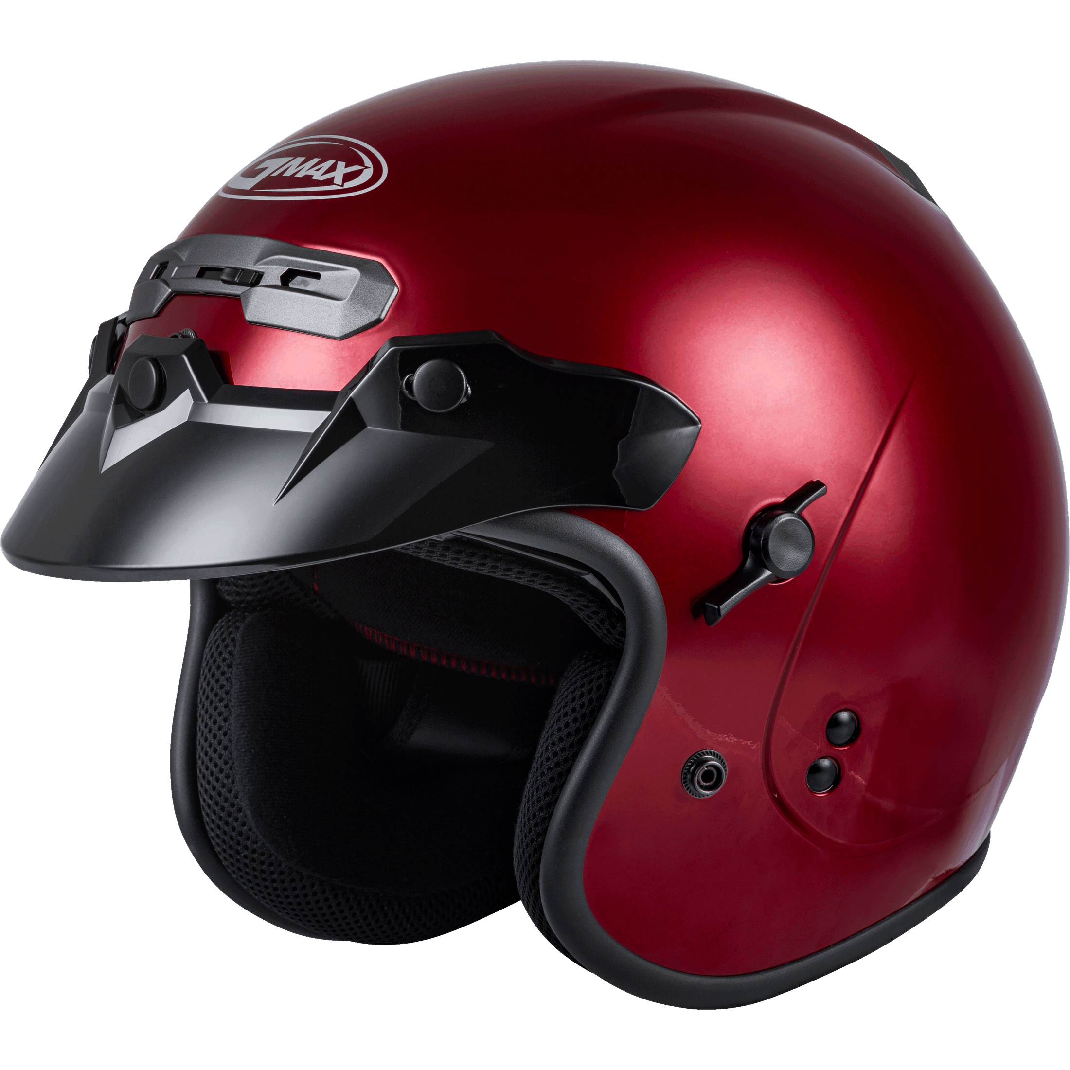 GMAX GM-32 OPEN-FACE HELMET CANDY RED SM
