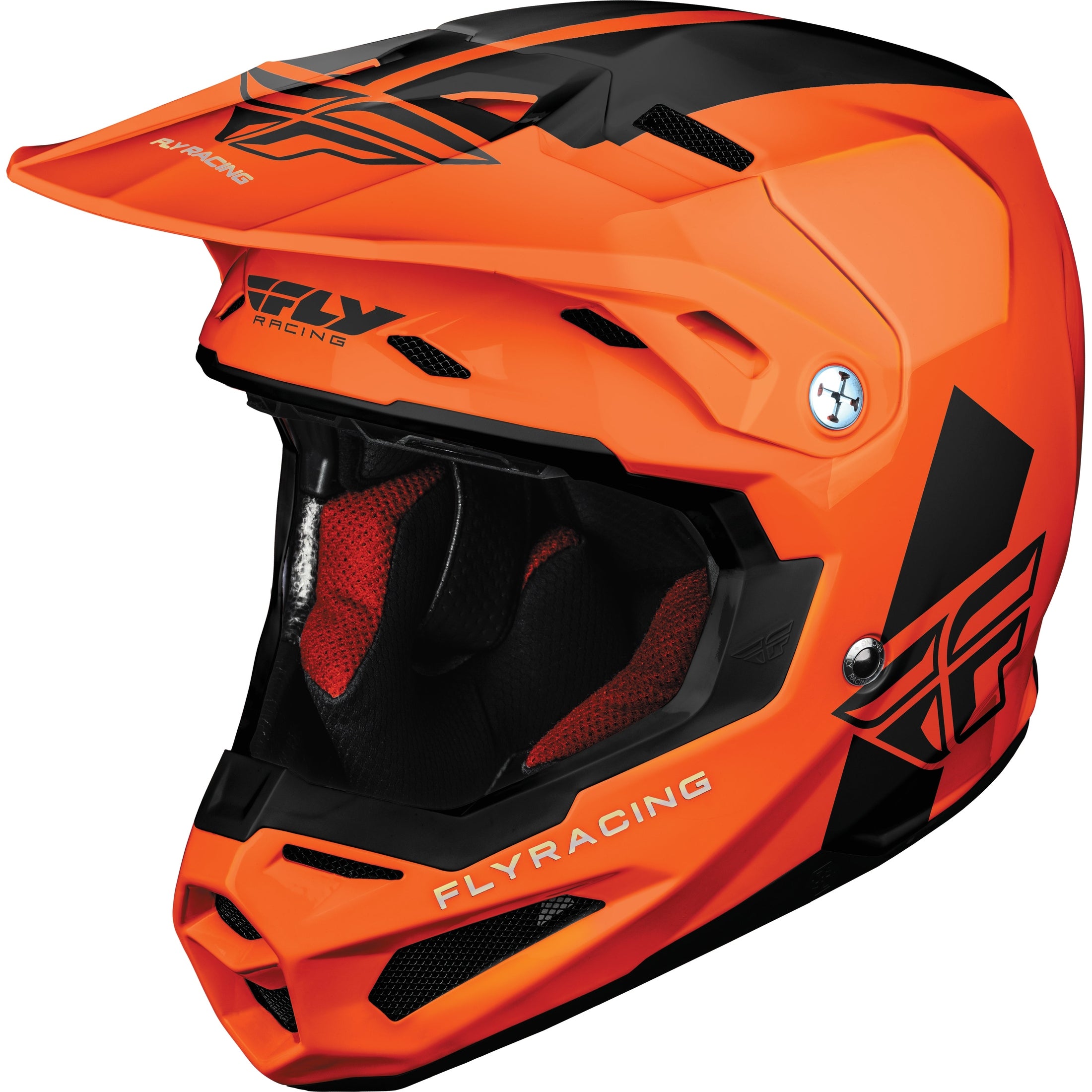 FLY RACING FORMULA ORIGIN COLD WEATHER HELMET ORANGE 2X