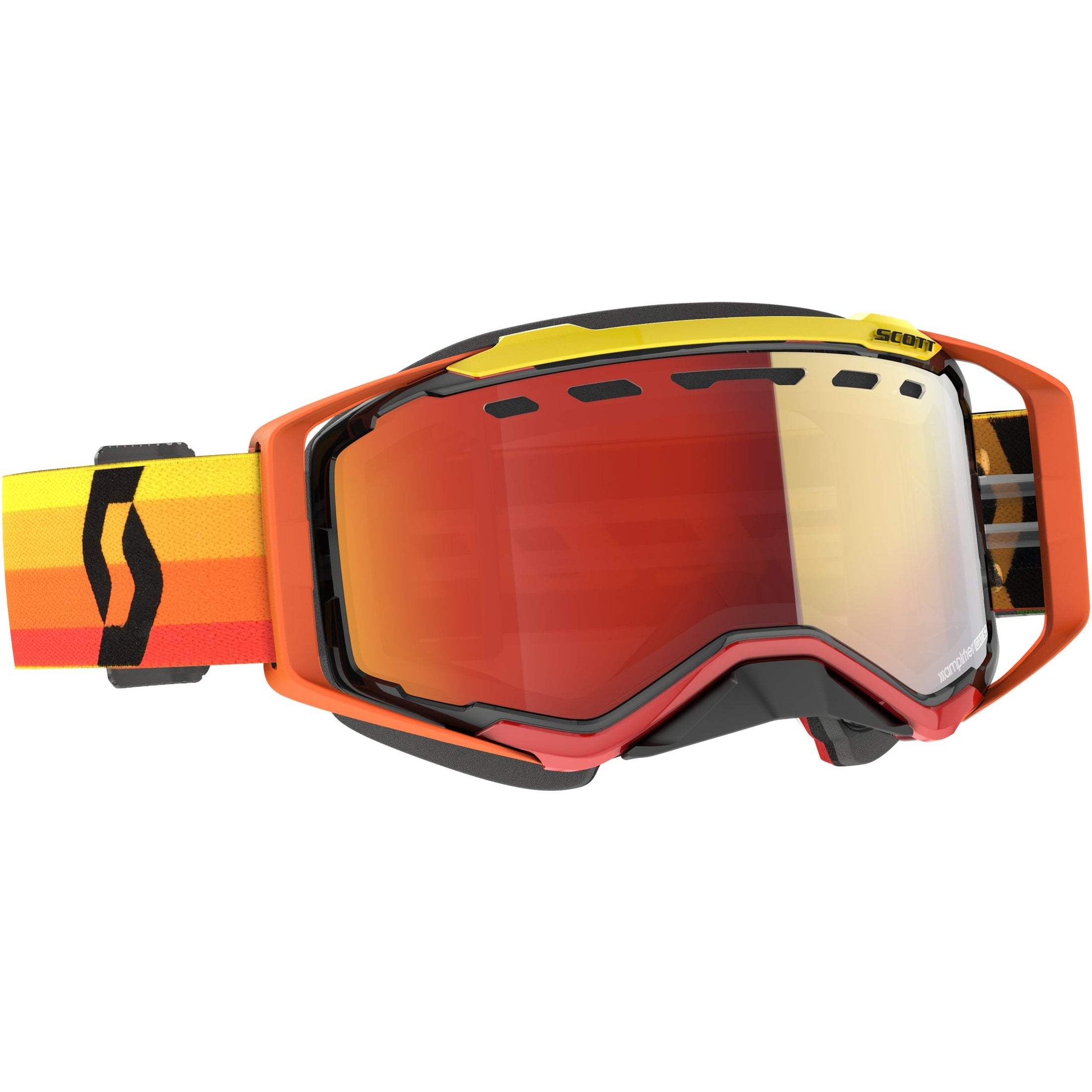 SCOTT PROSPECT SNWCRSS GOGGLE ORNG/YLW ENHANCER RED CHROME