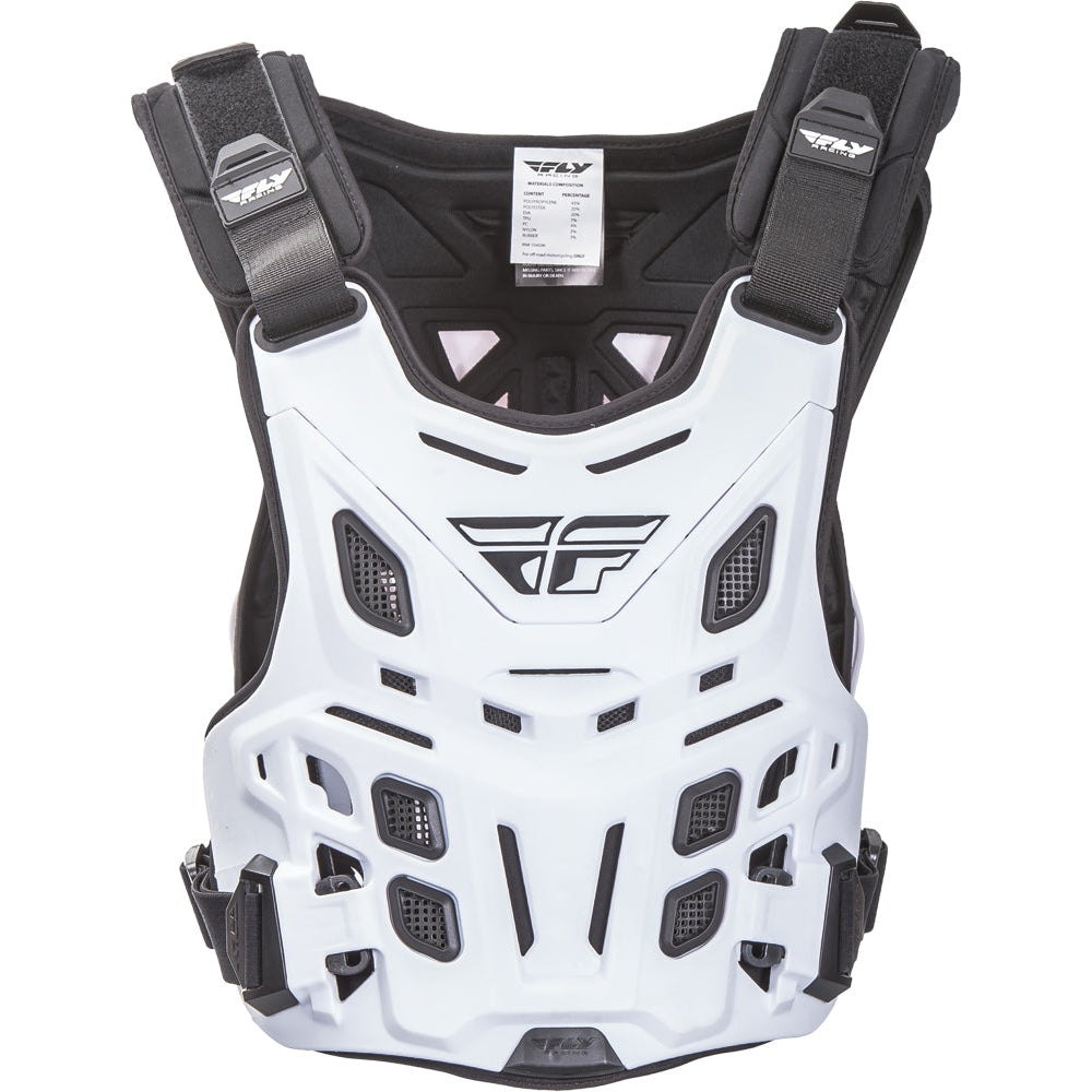 FLY RACING CE REVEL RACE ROOST GUARD WHITE